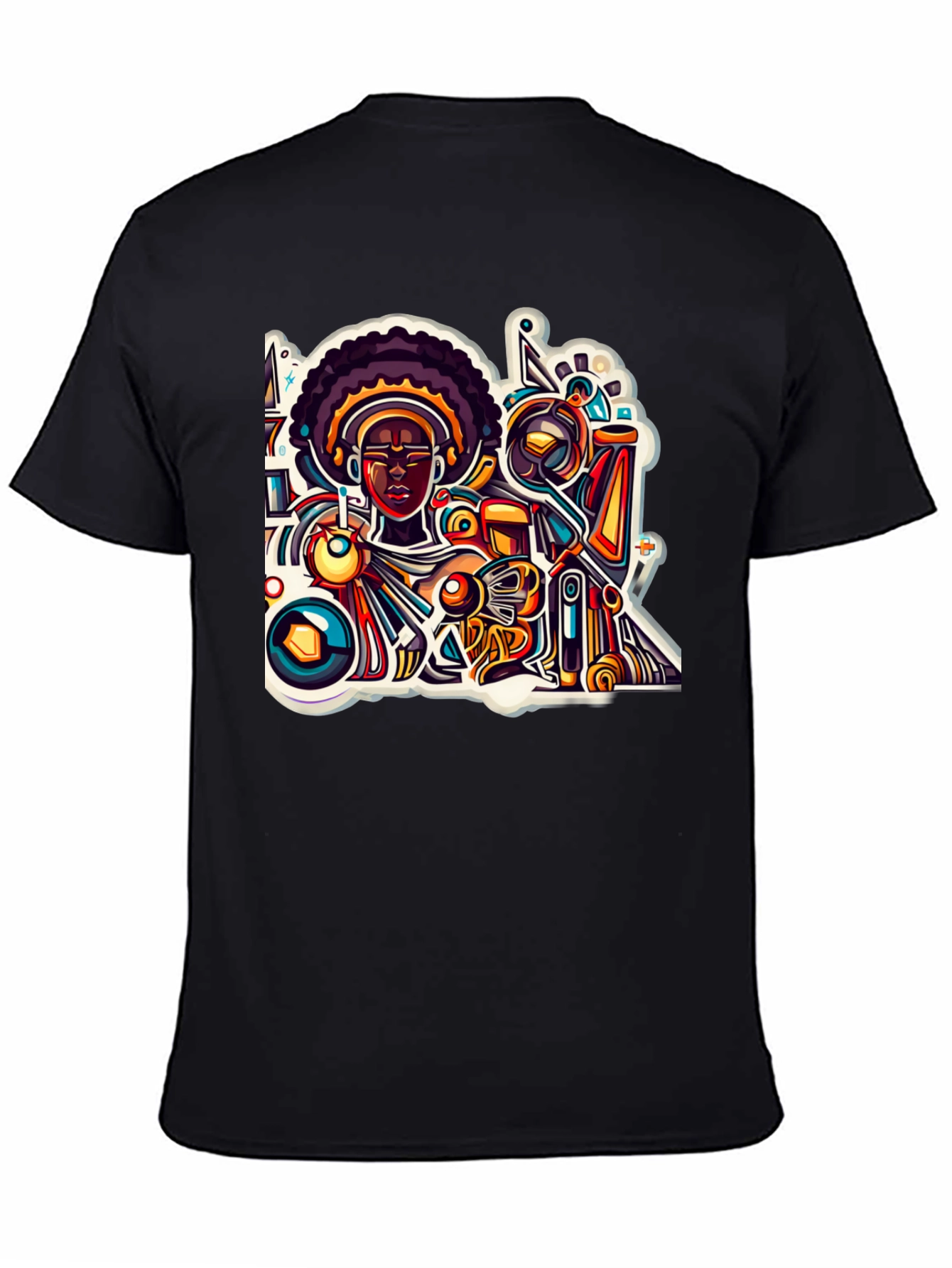 Abstract Afro Art T-Shirt