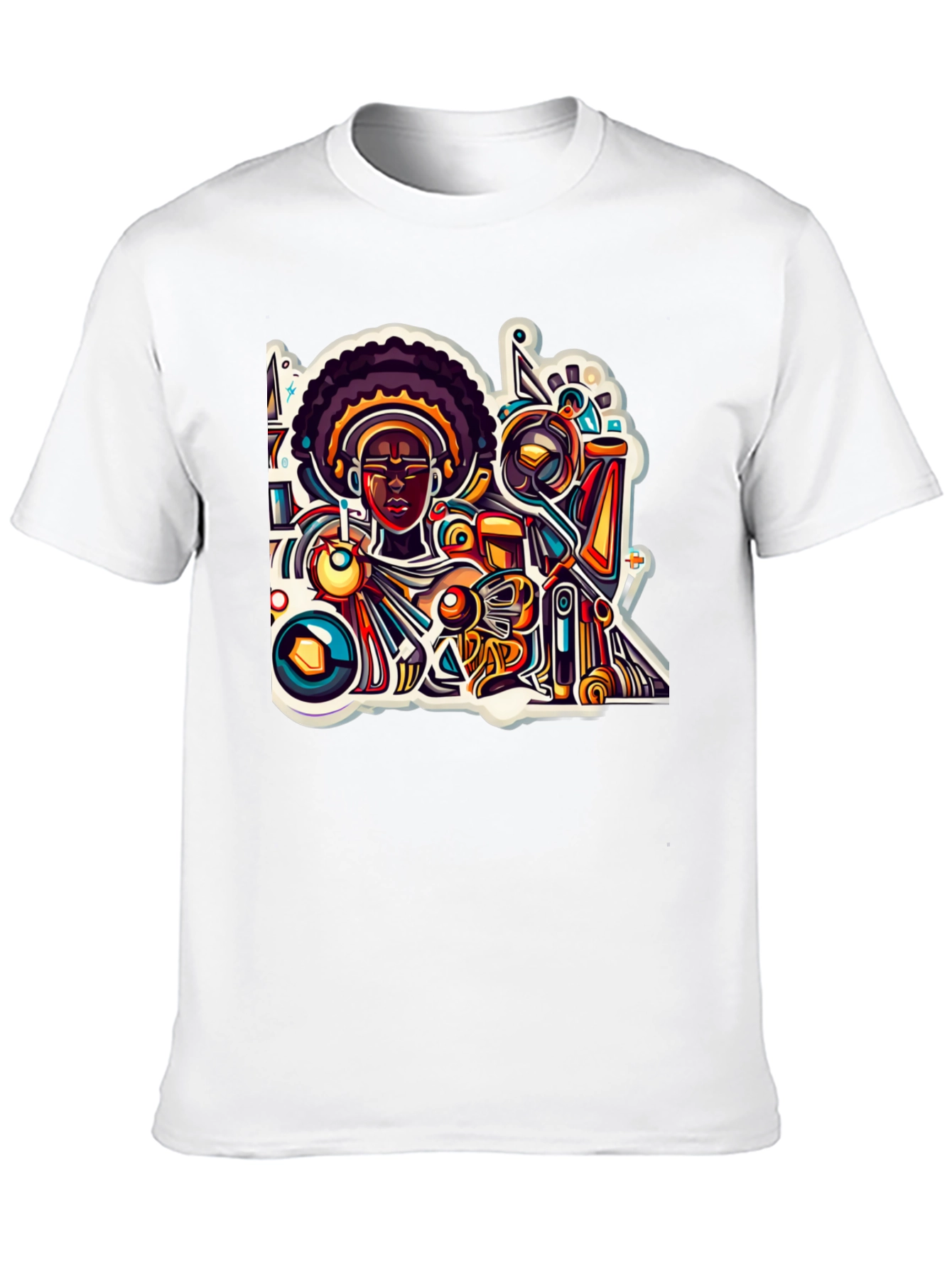 Abstract Afro Art T-Shirt