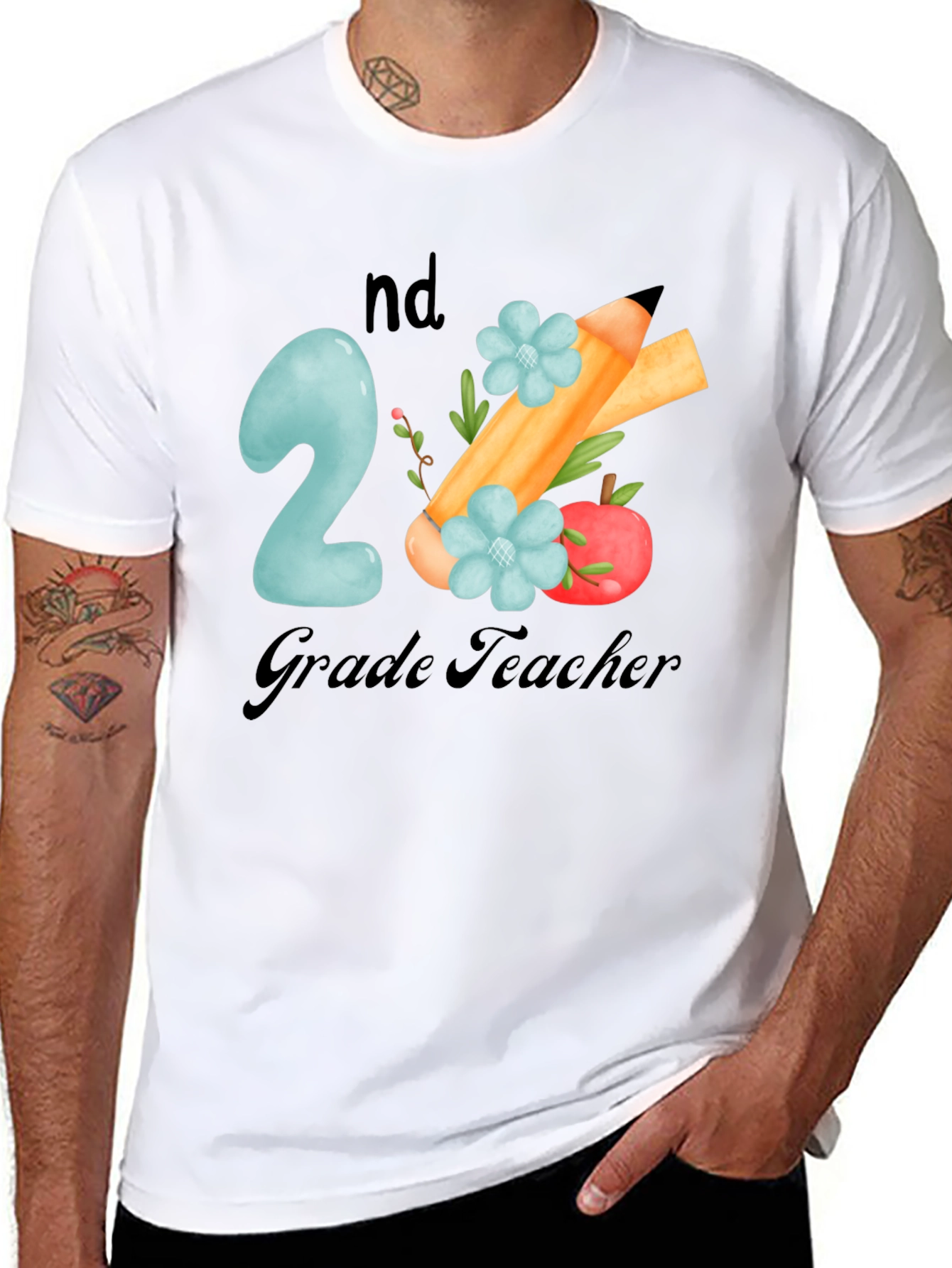 2nd Grade Teacher T-Shirt - Back to School!