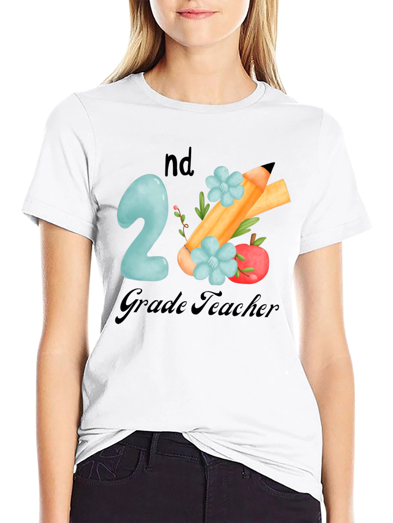 2nd Grade Teacher T-Shirt - Back to School!
