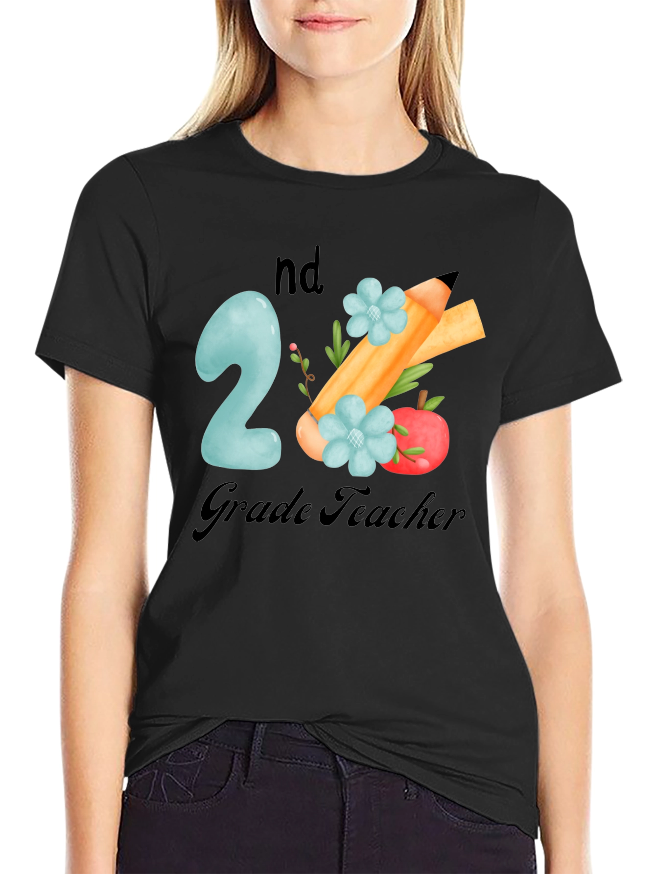 2nd Grade Teacher T-Shirt - Back to School!