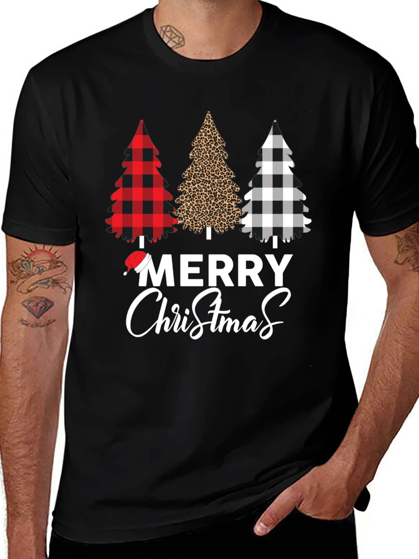 Merry Christmas Tree T-Shirt
