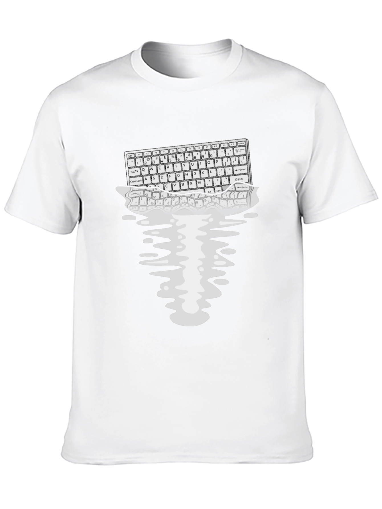 Keyboard T-Shirt - Unique Computer Tee
