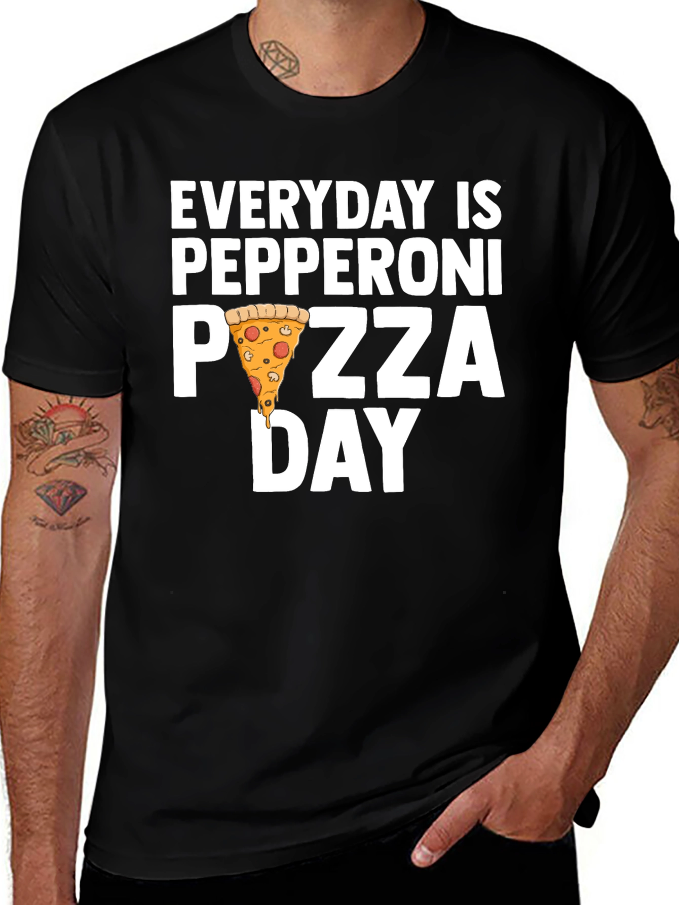 Everyday is Pepperoni Pizza Day T-Shirt