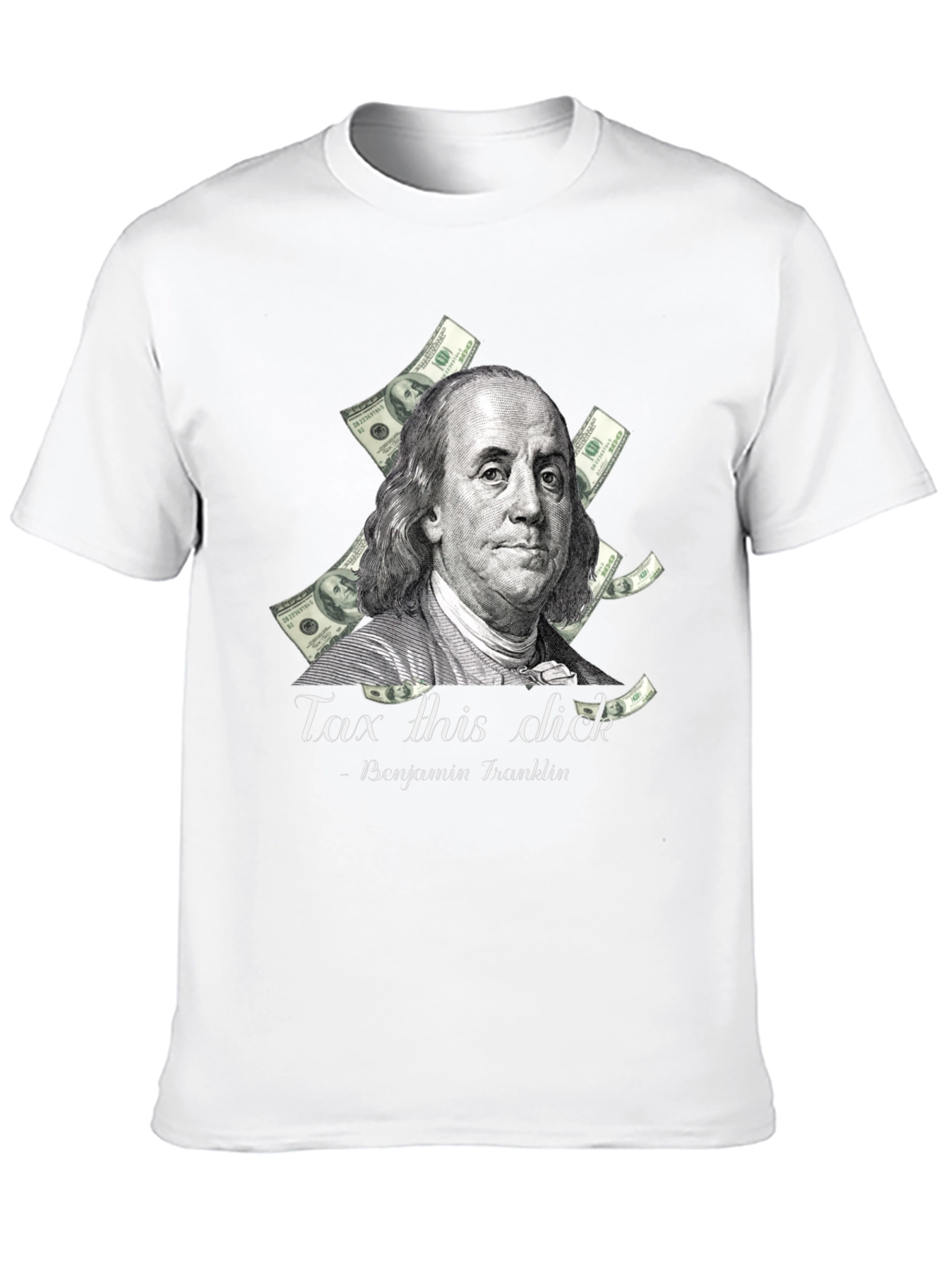 Tax This Dick Benjamin Franklin Graphic Tee