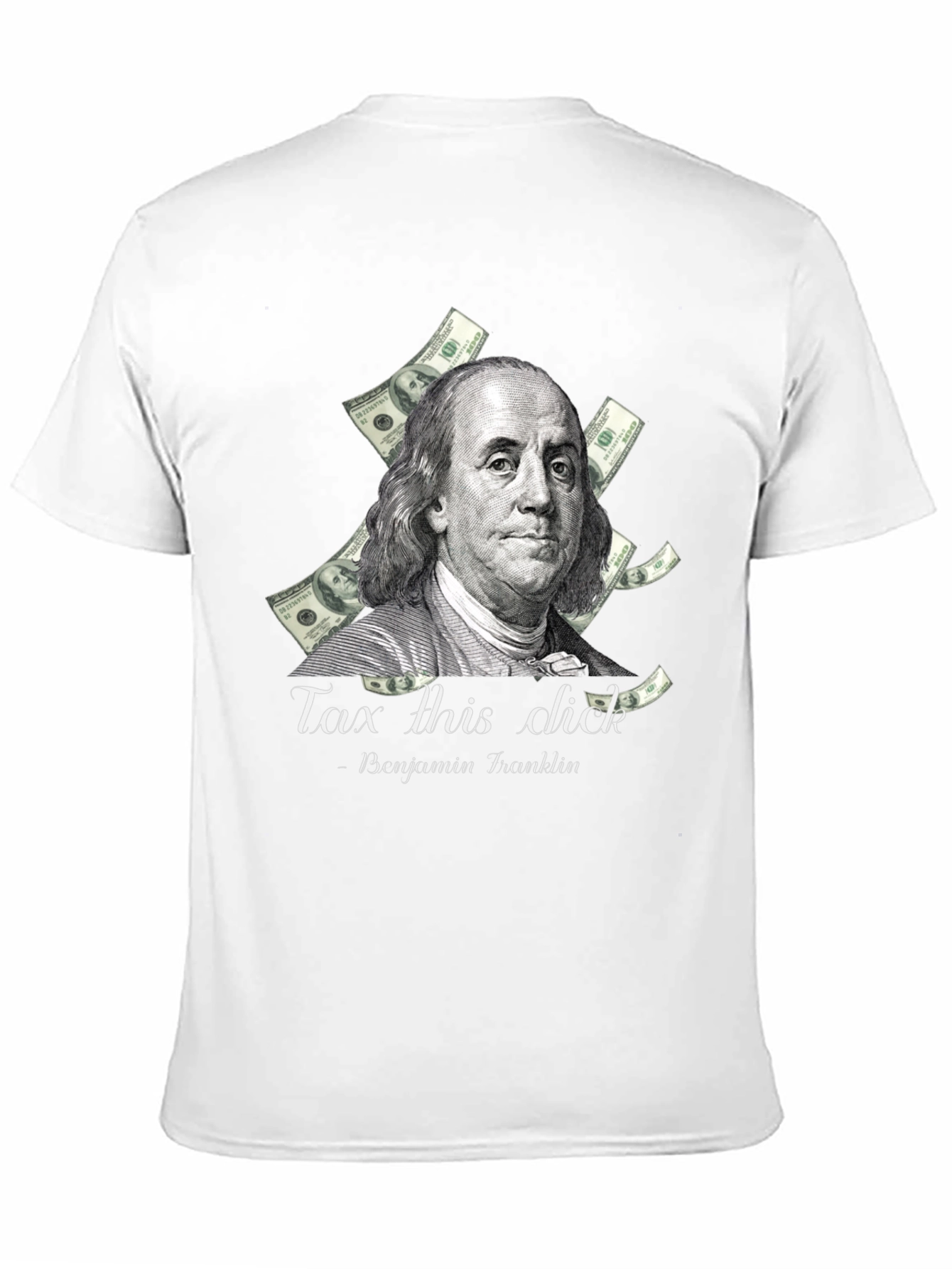 Tax This Dick Benjamin Franklin Graphic Tee