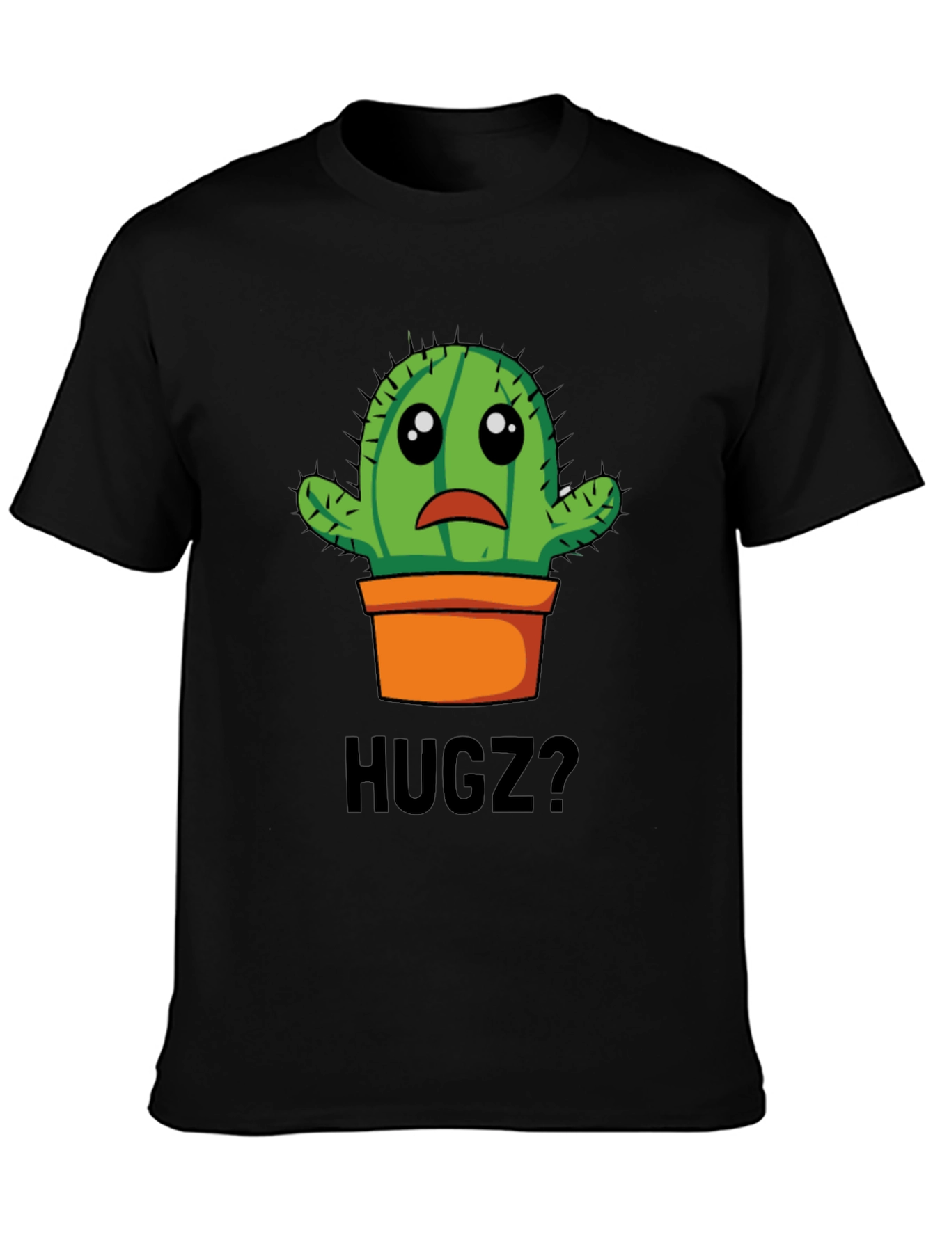 Sad Cactus Hugz? Graphic T-Shirt