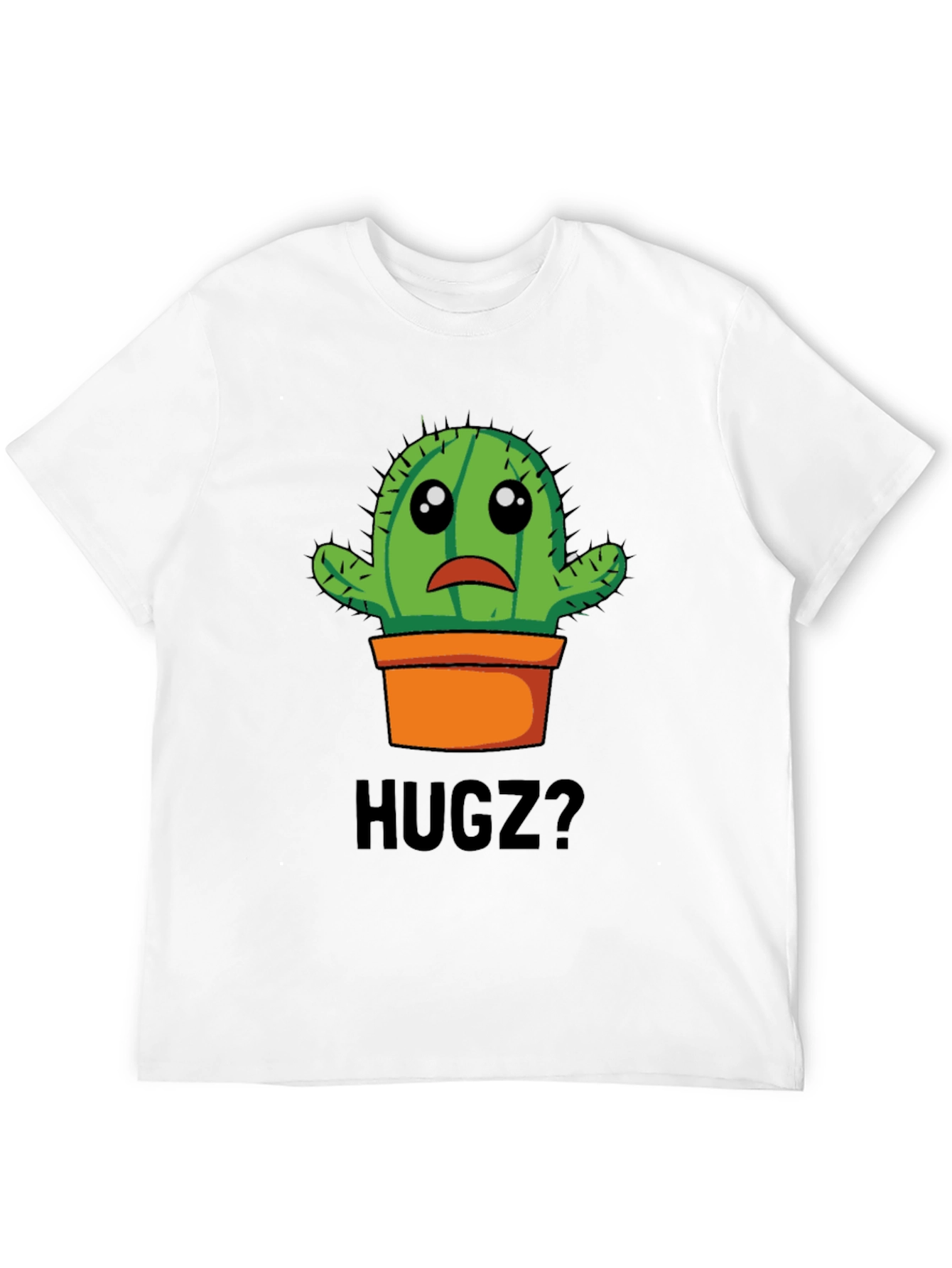 Sad Cactus Hugz? Graphic T-Shirt