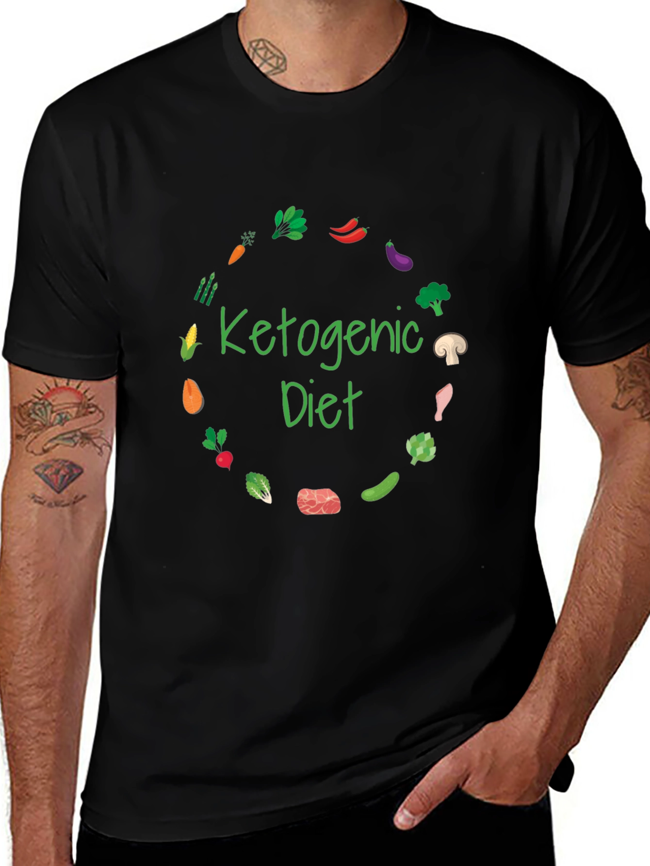 Ketogenic Diet T-Shirt - Healthy Lifestyle Apparel
