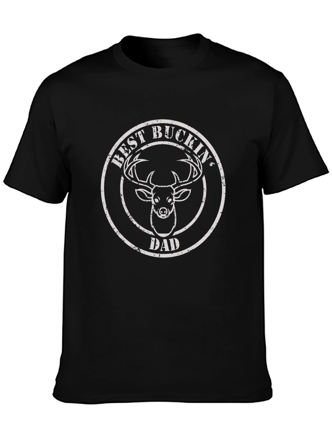Best Buckin Dad Deer Graphic Tee