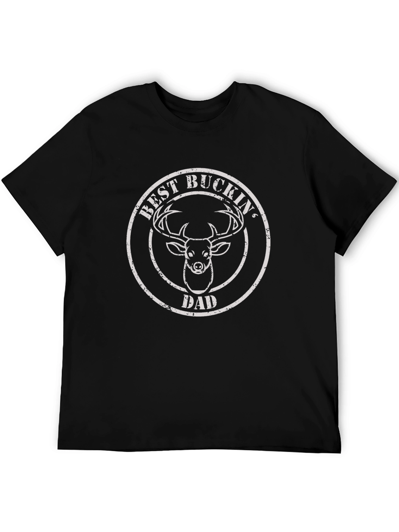 Best Buckin Dad Deer Graphic Tee