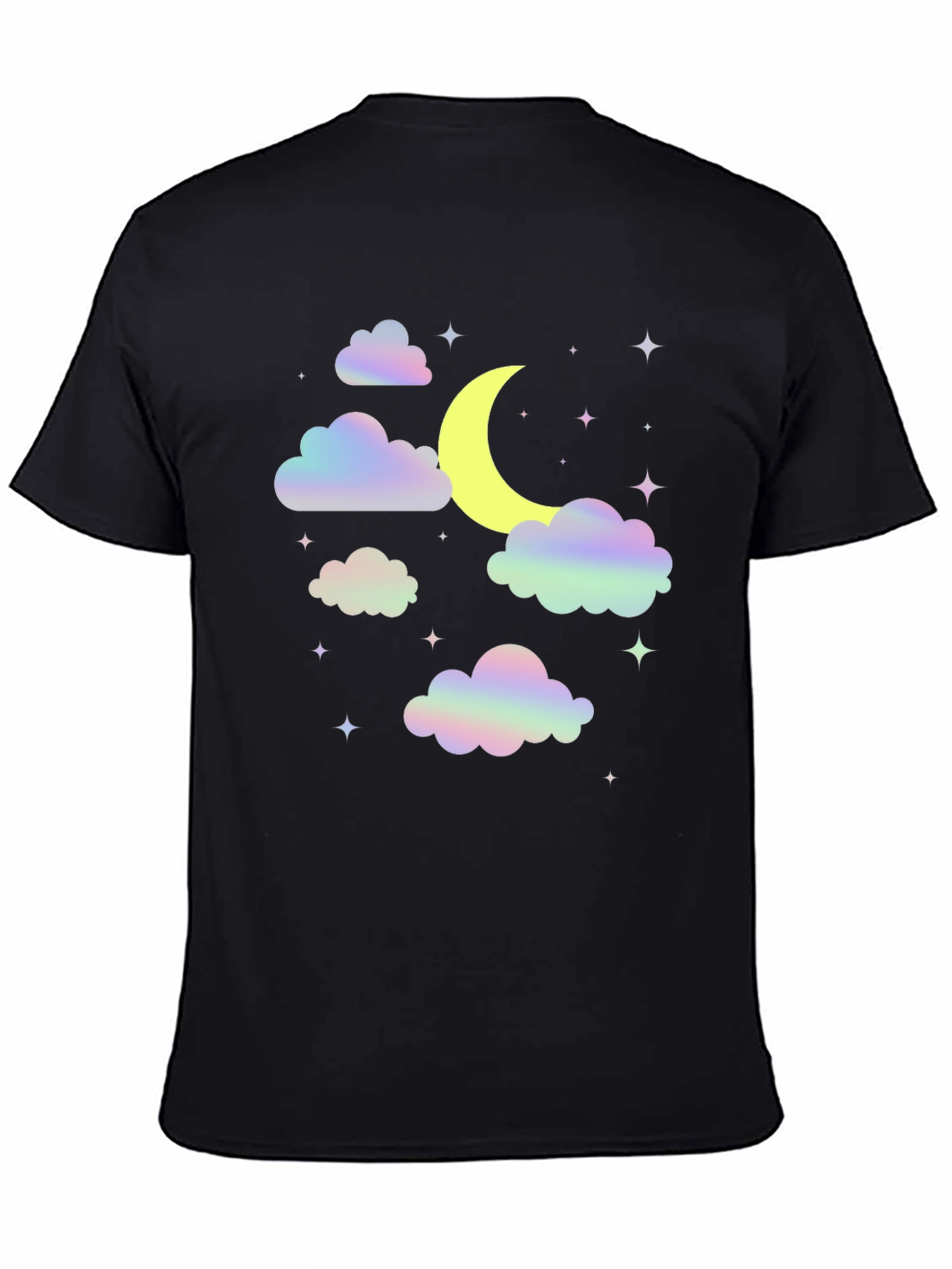 Dreamy Moon & Clouds Graphic Tee