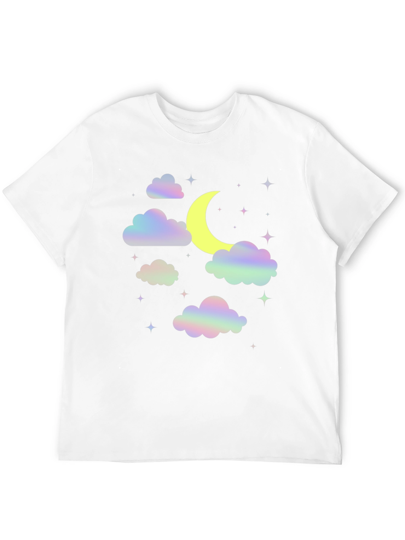 Dreamy Moon & Clouds Graphic Tee