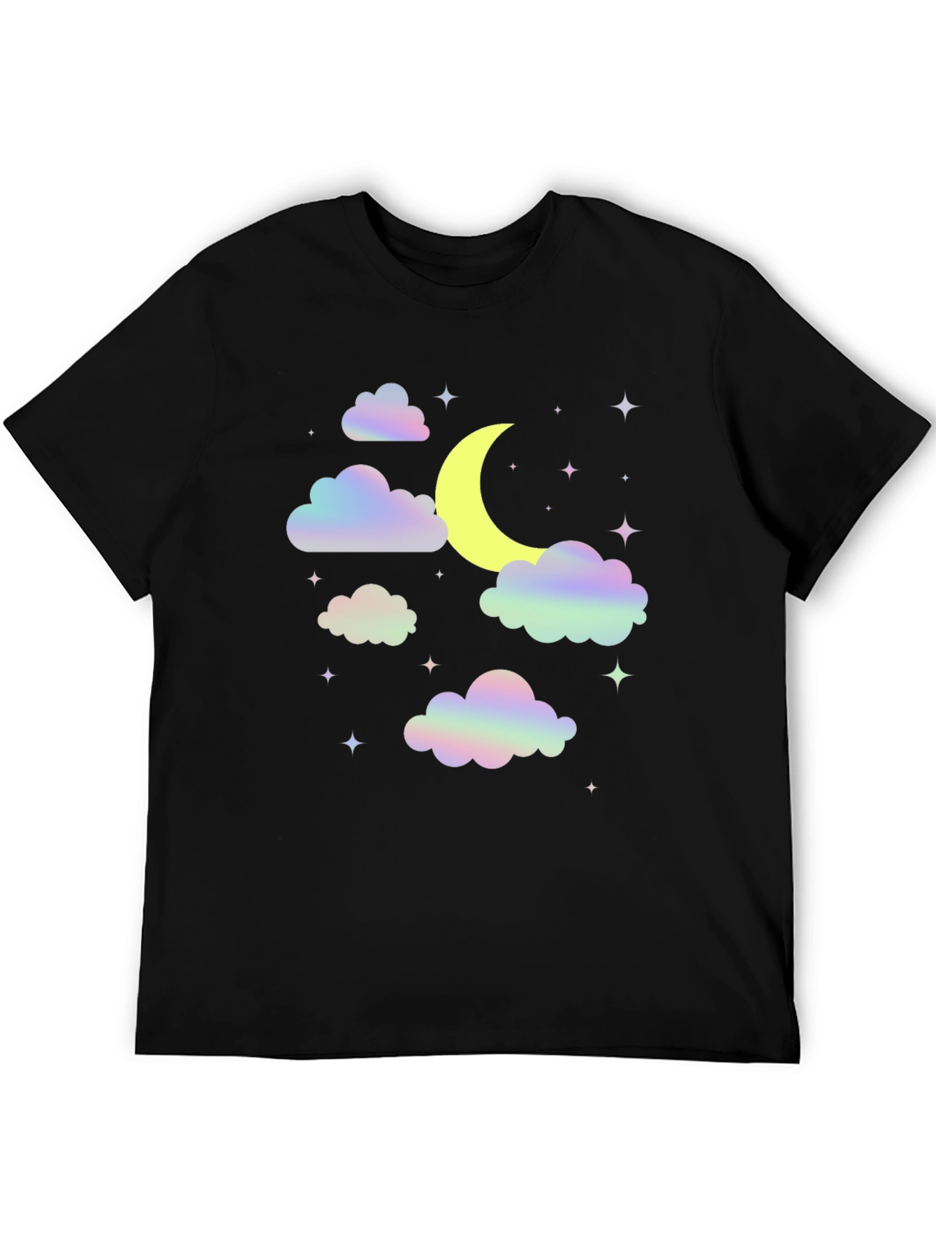 Dreamy Moon & Clouds Graphic Tee