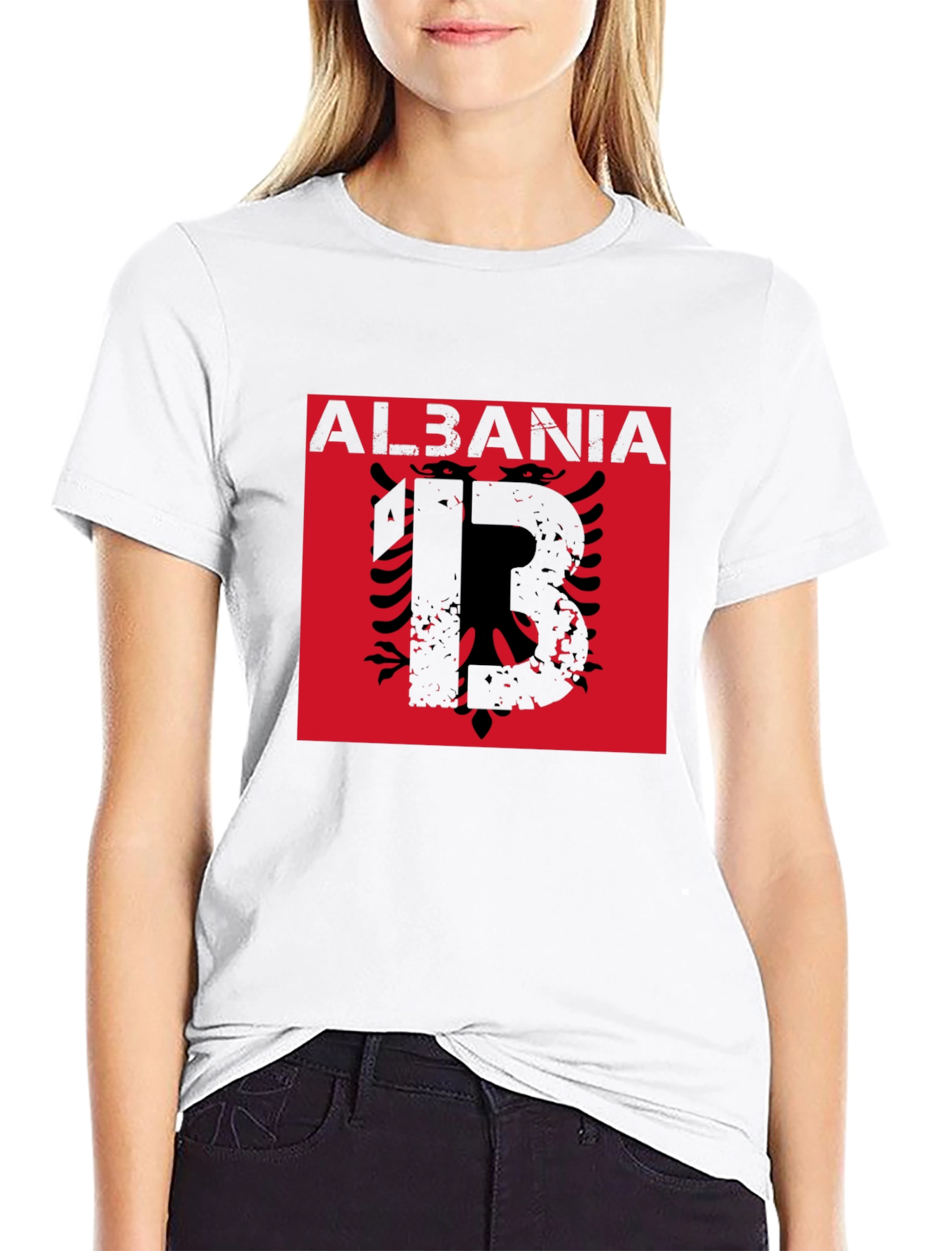 Albania Eagle Emblem T-Shirt