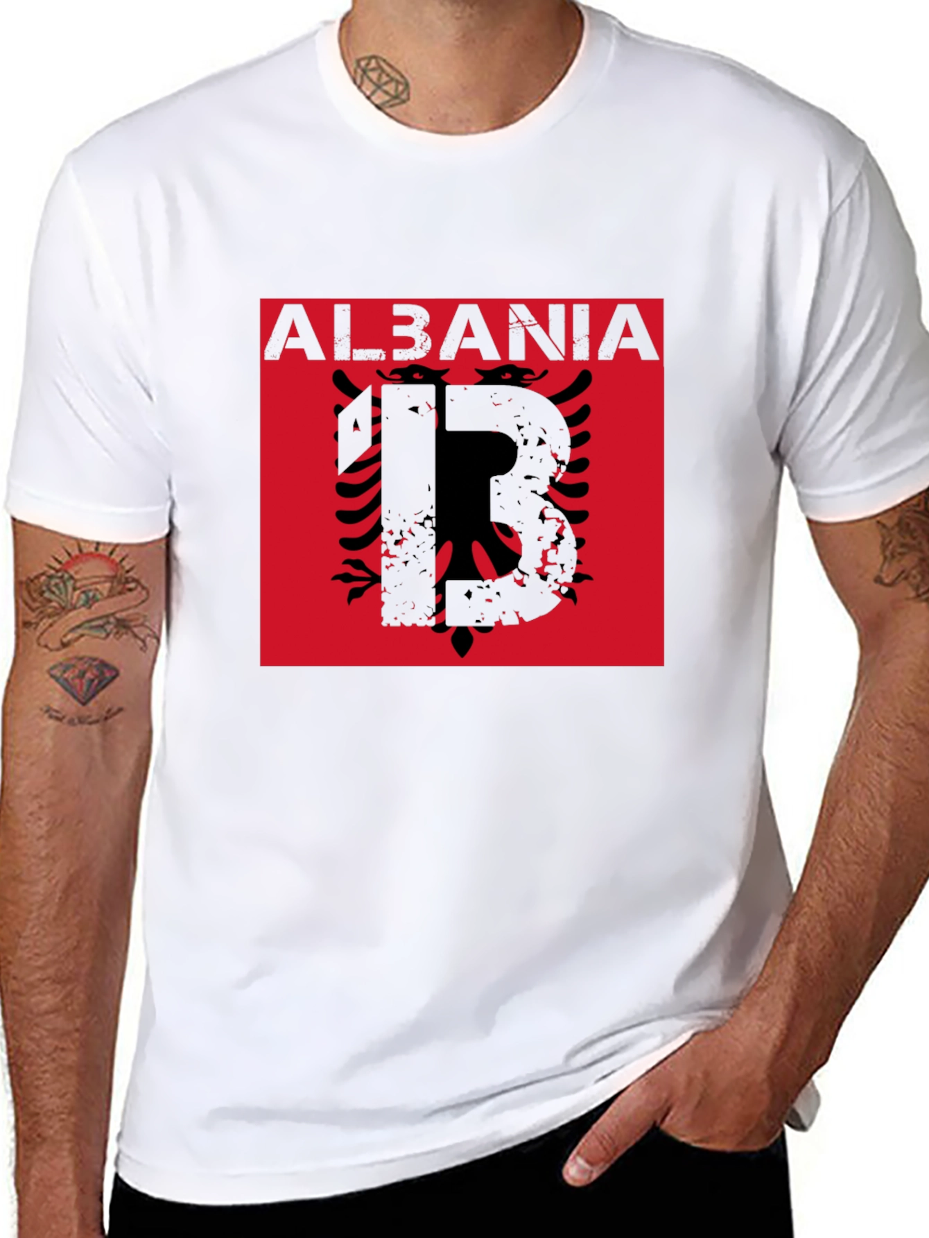 Albania Eagle Emblem T-Shirt