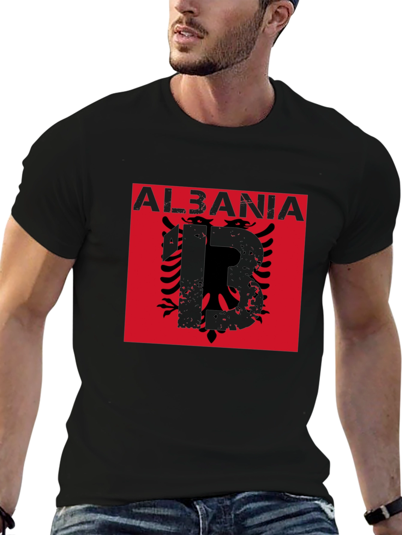 Albania Eagle Emblem T-Shirt