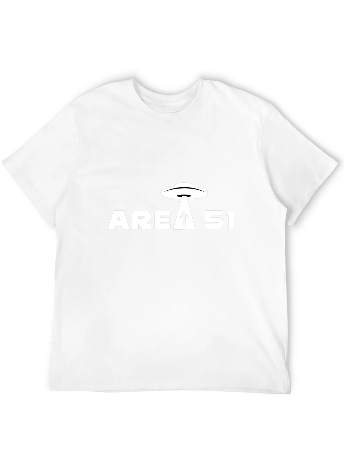 Area 51 UFO Abduction T-Shirt - Black