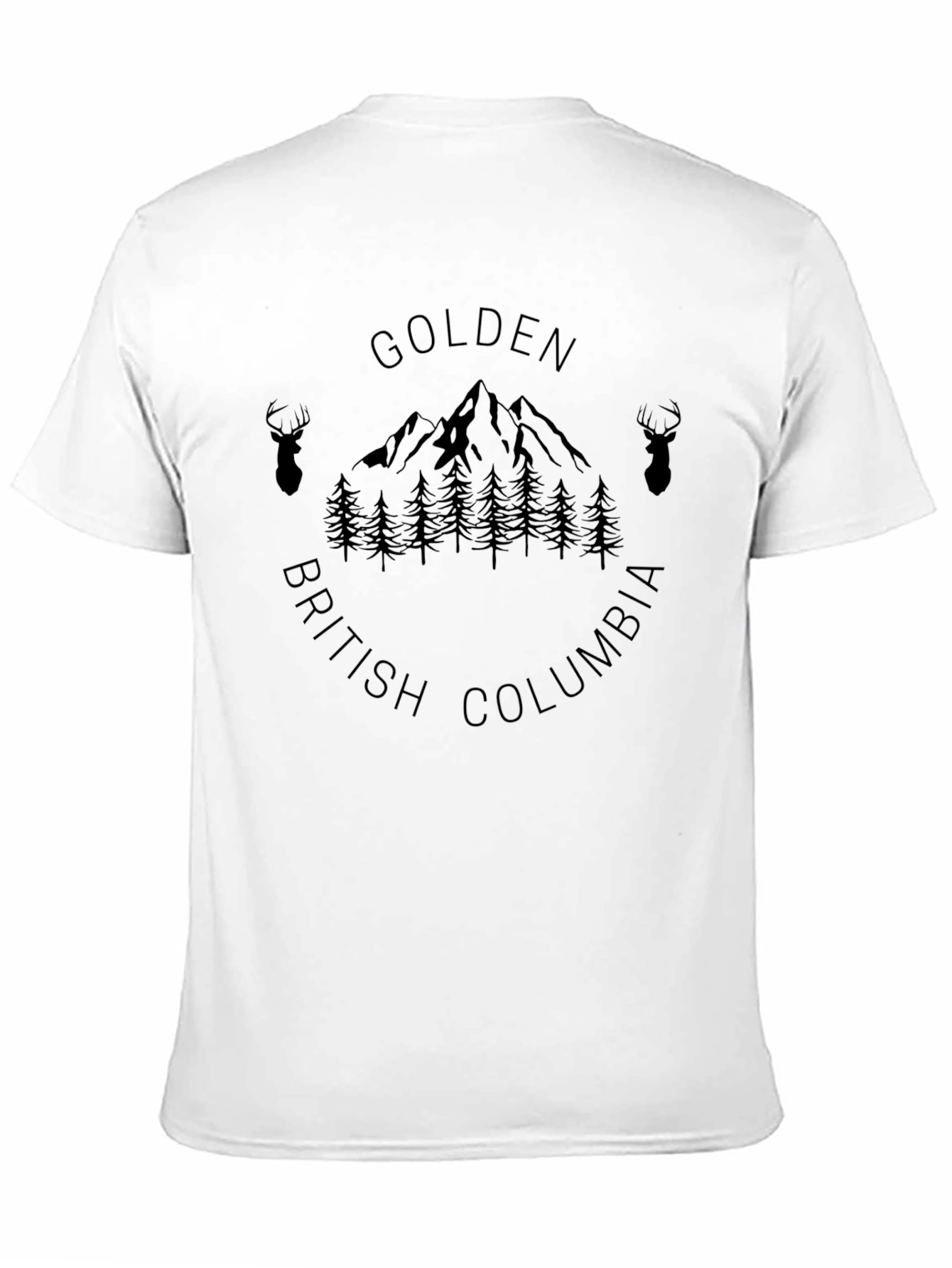 Golden British Columbia Graphic Tee