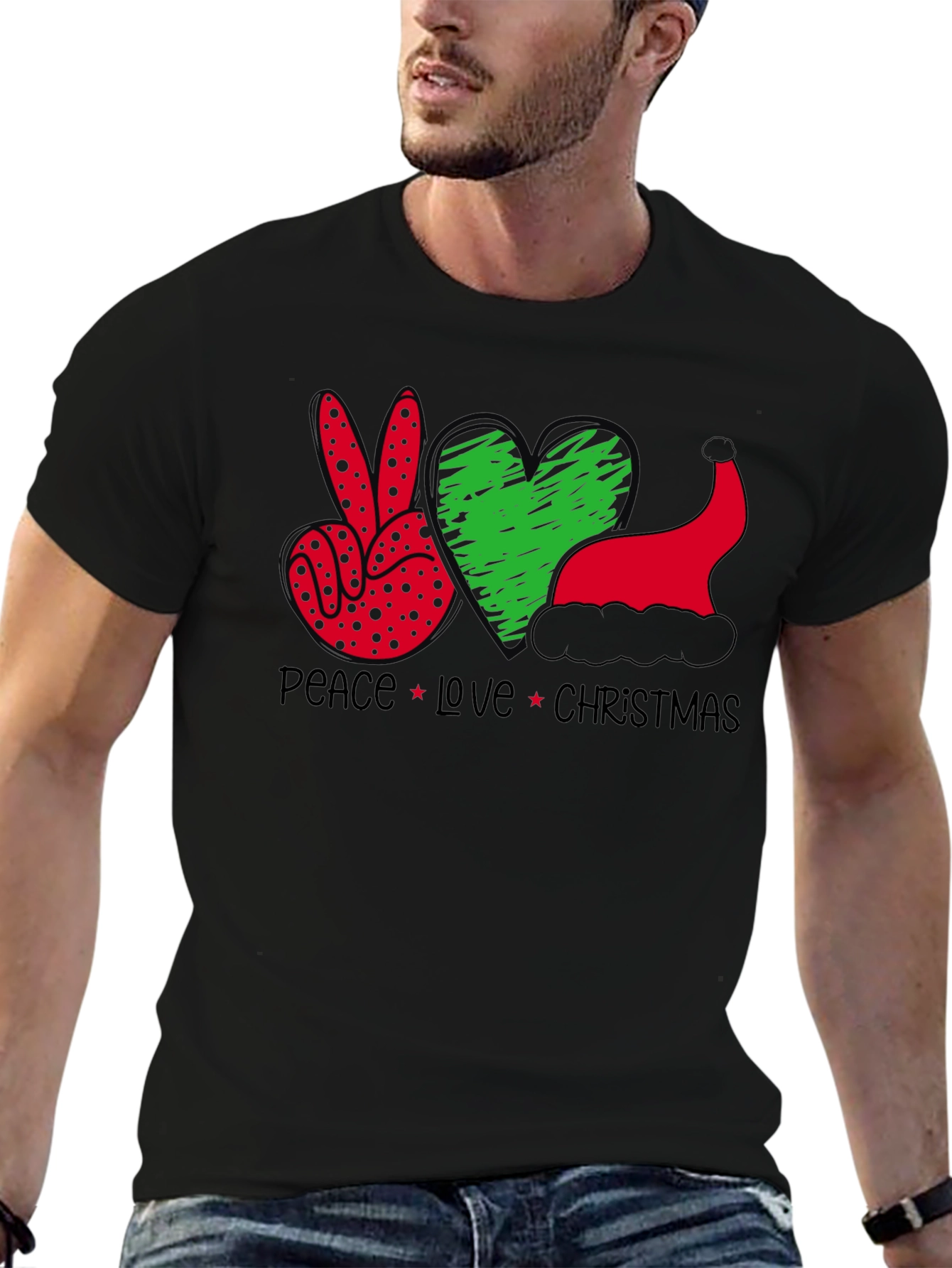 Peace Love Christmas T-Shirt