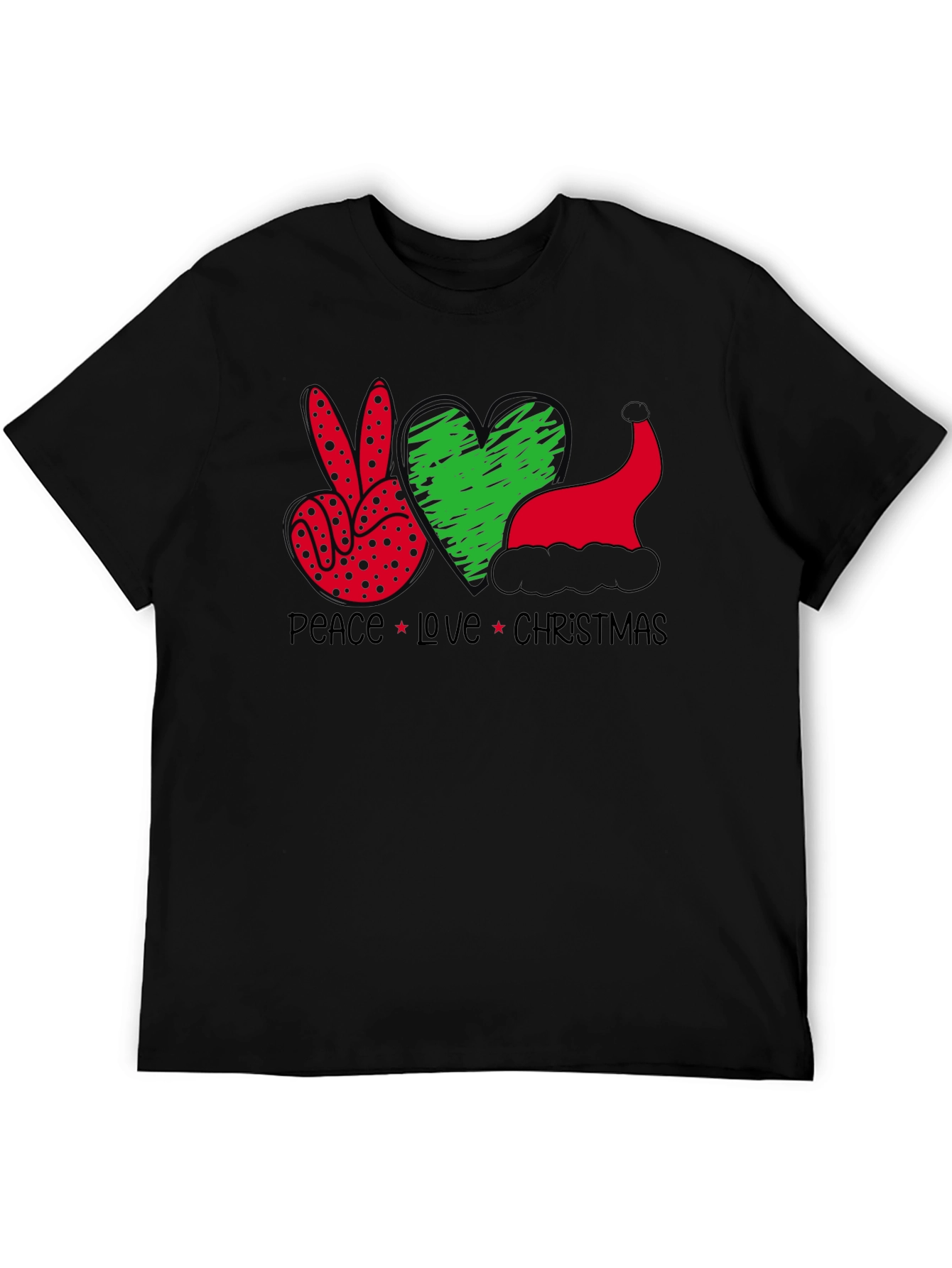 Peace Love Christmas T-Shirt