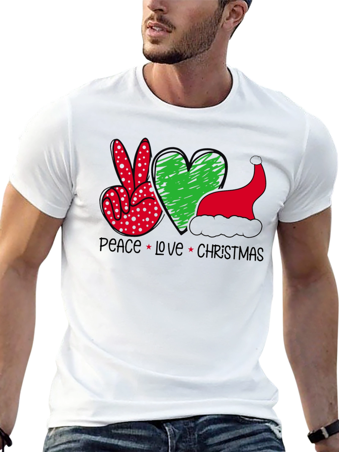 Peace Love Christmas T-Shirt