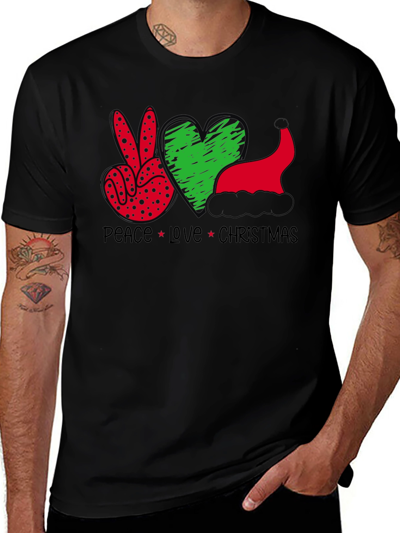Peace Love Christmas T-Shirt