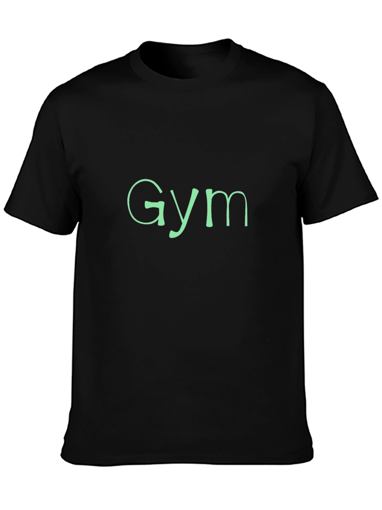 Mens Black Gym T-Shirt