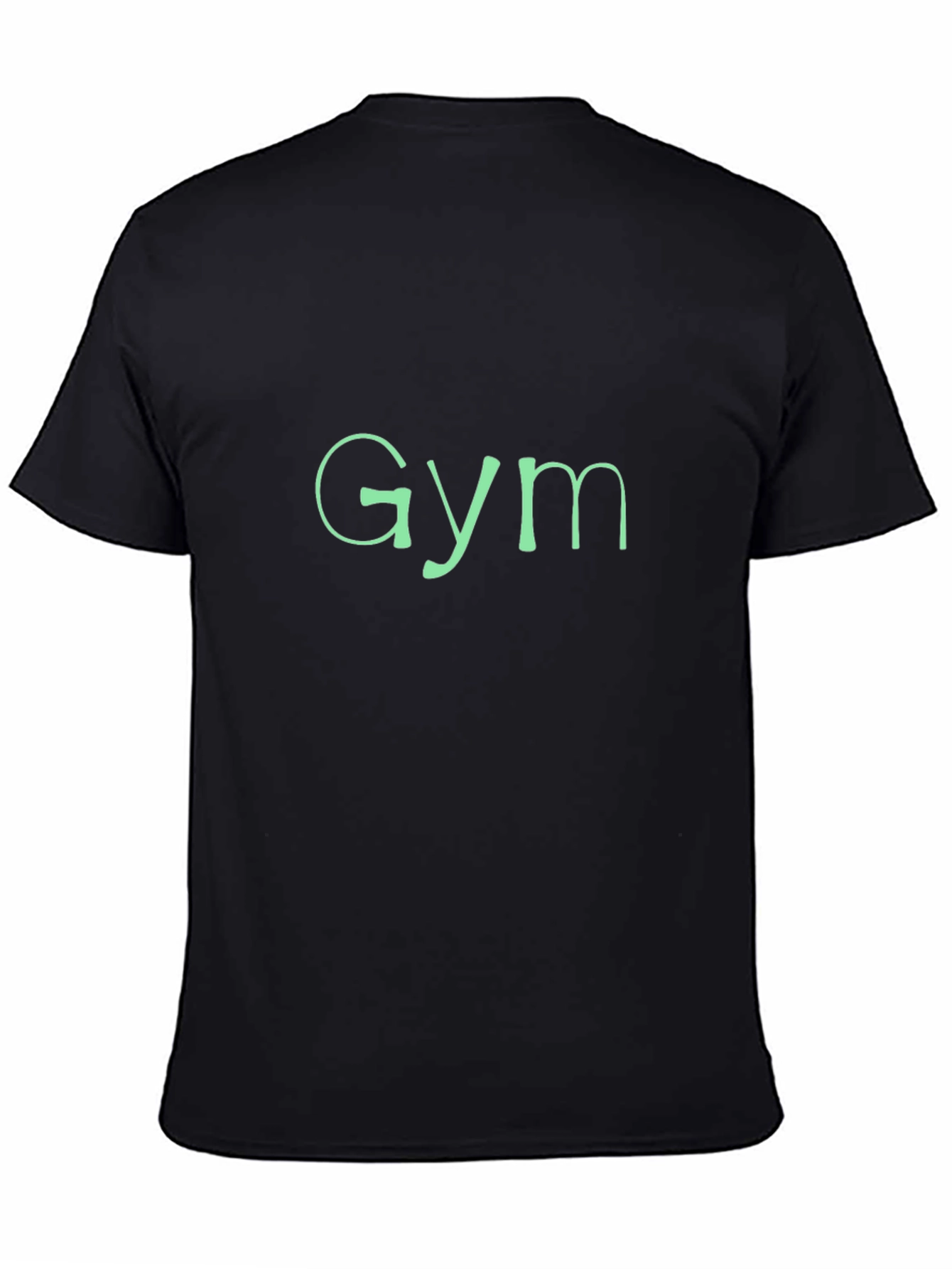 Mens Black Gym T-Shirt