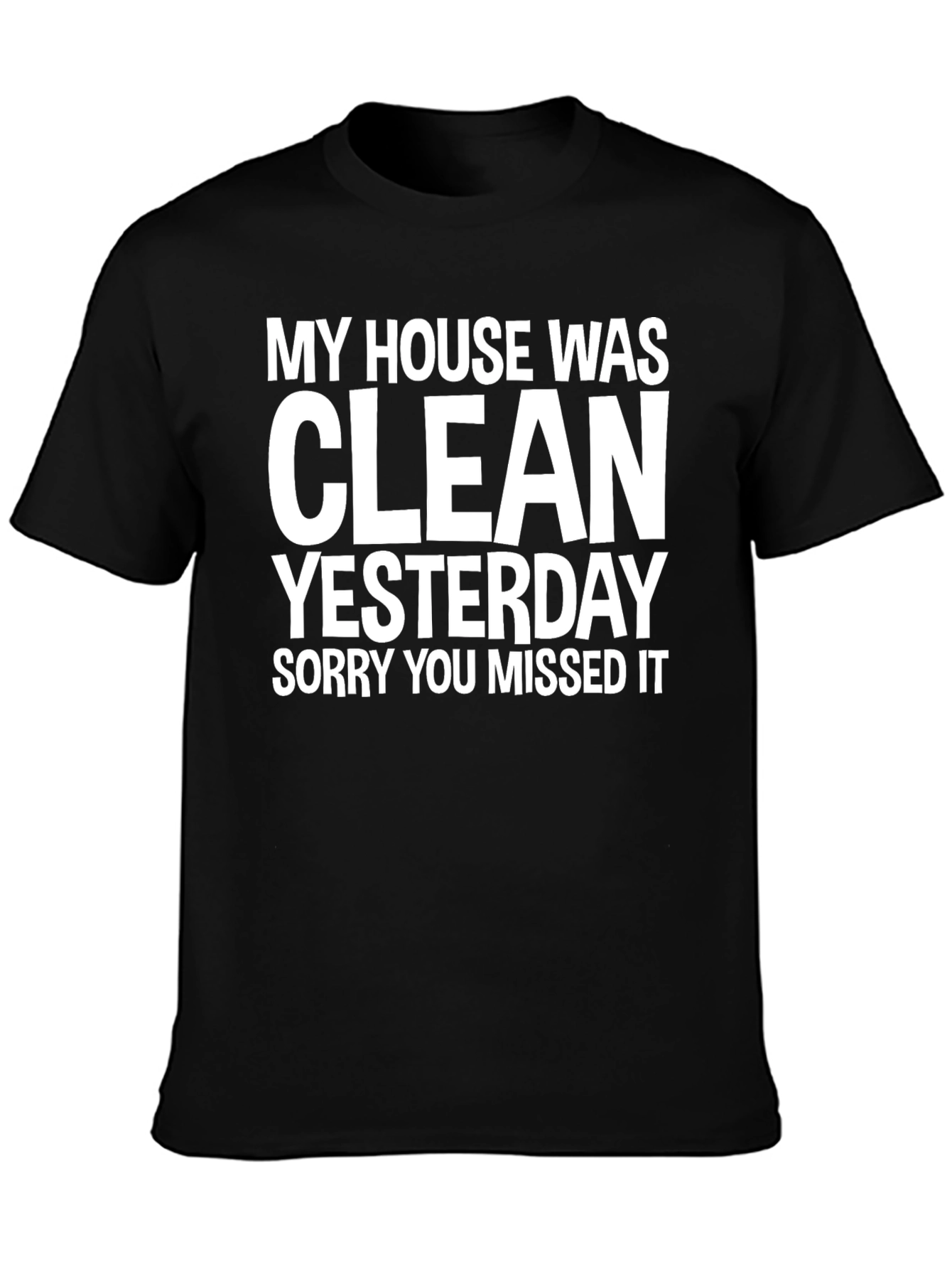 Funny Clean Yesterday Graphic Tee