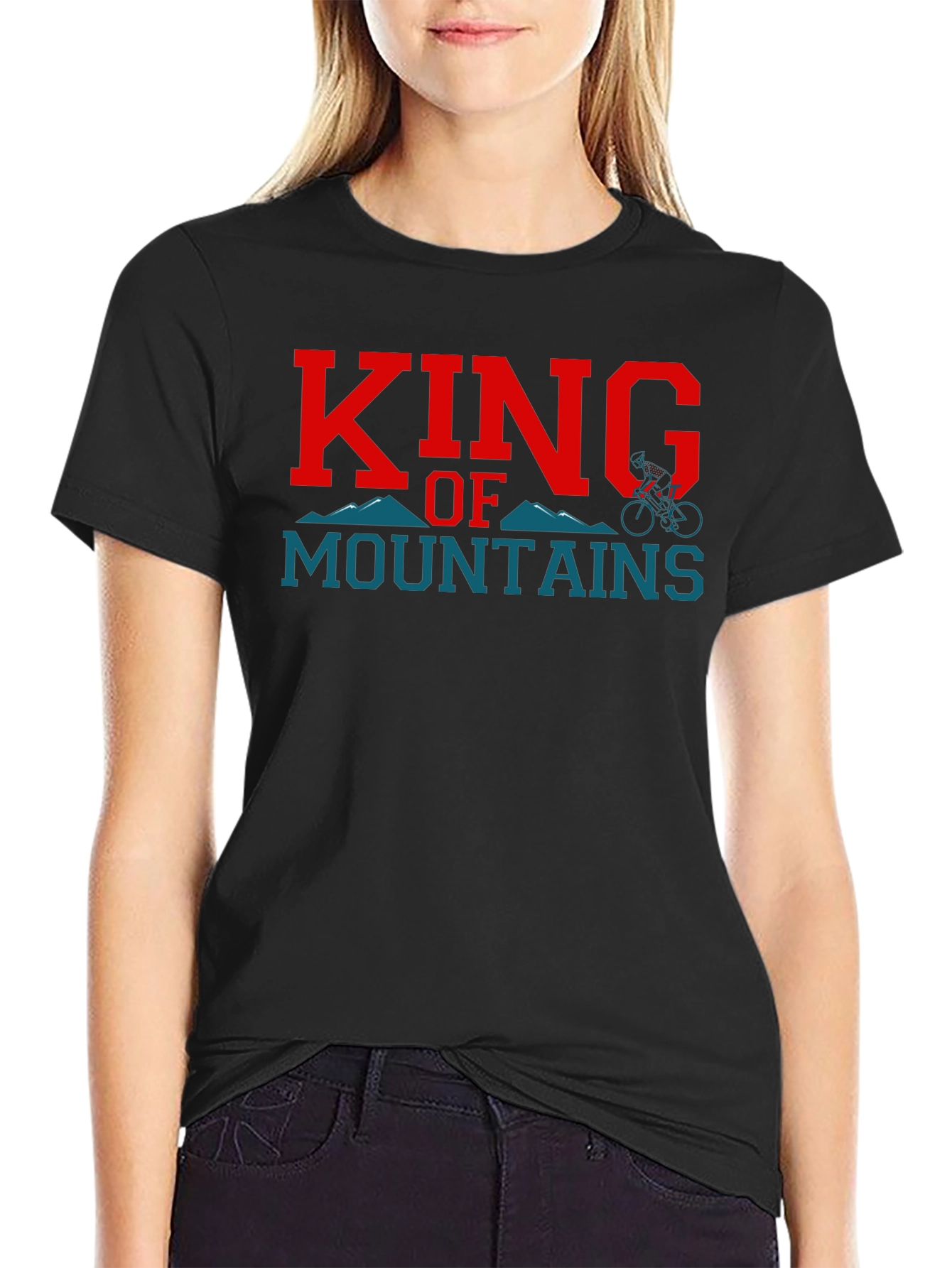 King of Mountains Graphic Tee - Black