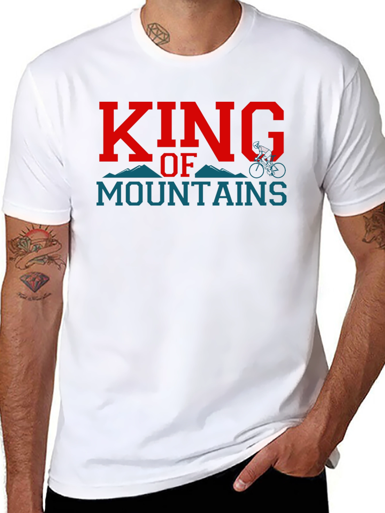 King of Mountains Graphic Tee - Black