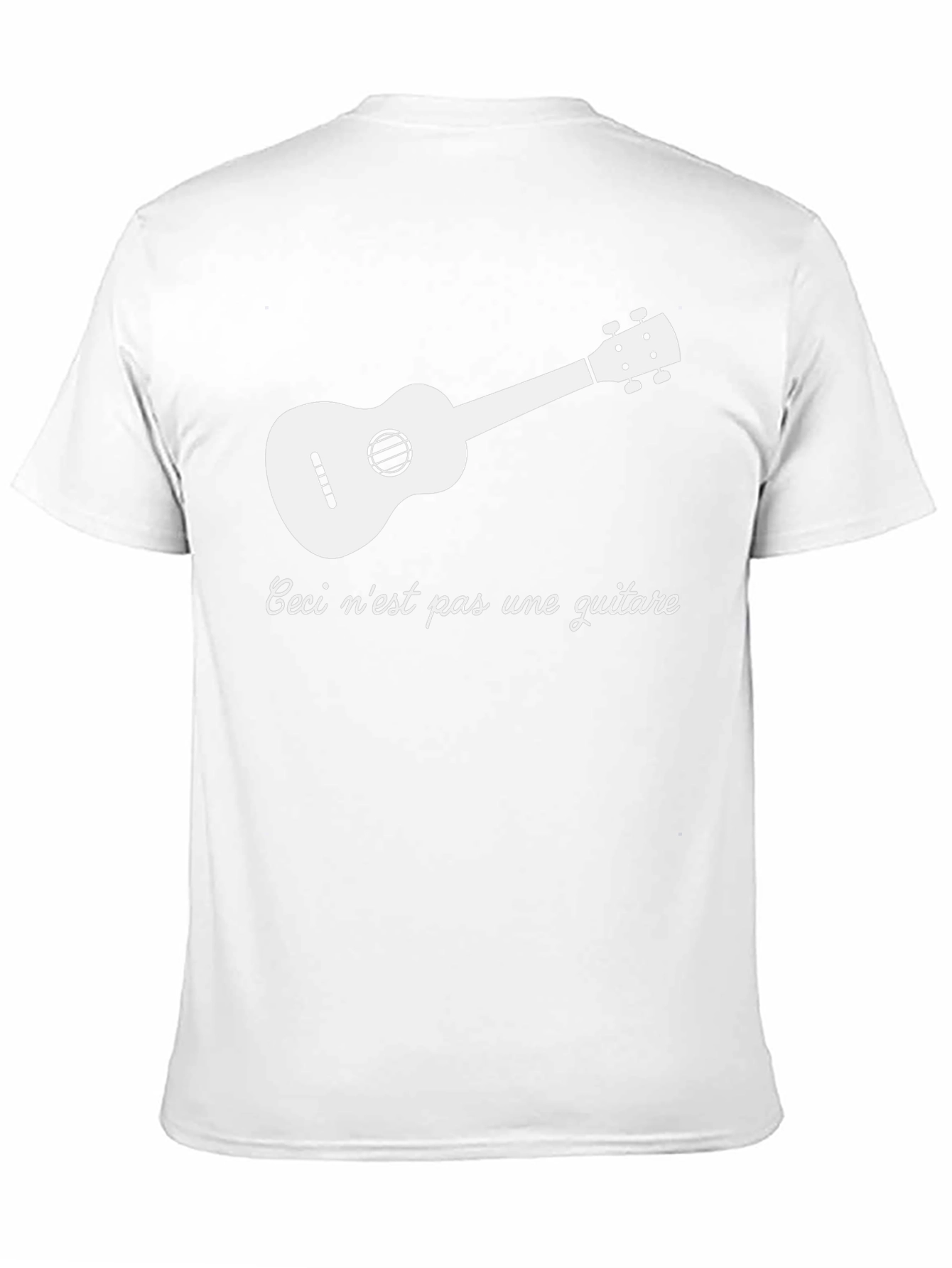 Ceci nest pas une guitare - Ukulele T-Shirt