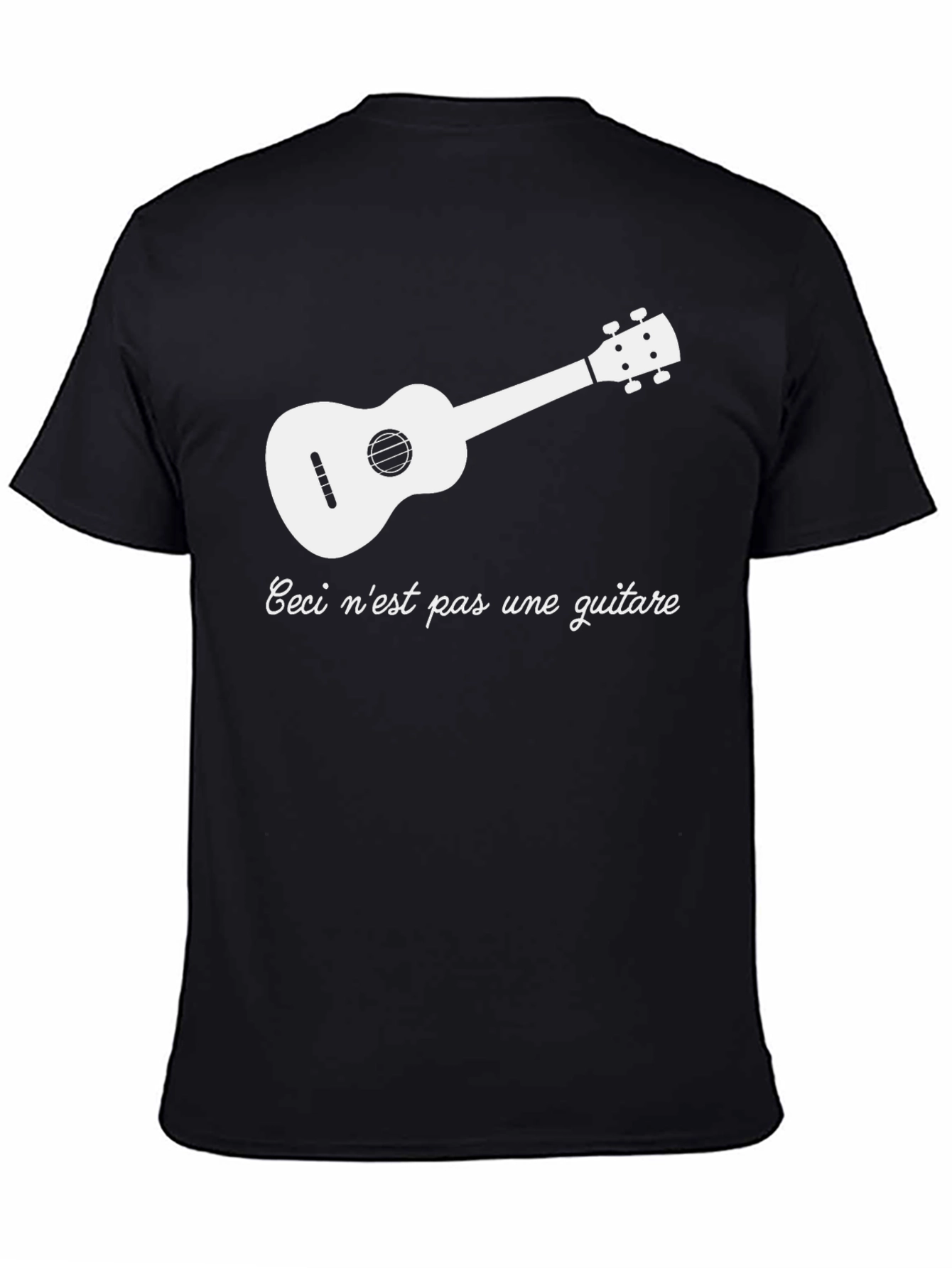 Ceci nest pas une guitare - Ukulele T-Shirt