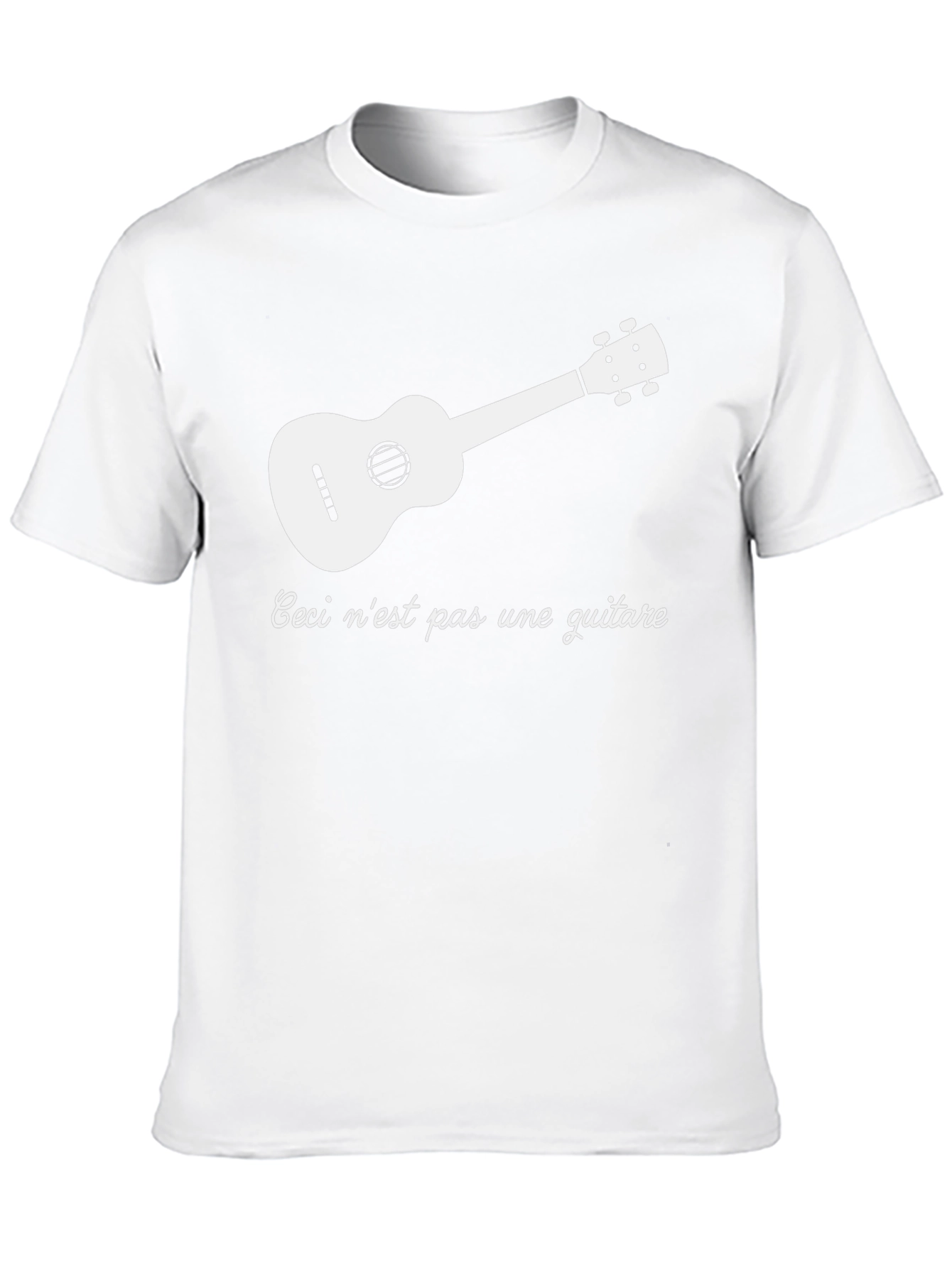 Ceci nest pas une guitare - Ukulele T-Shirt