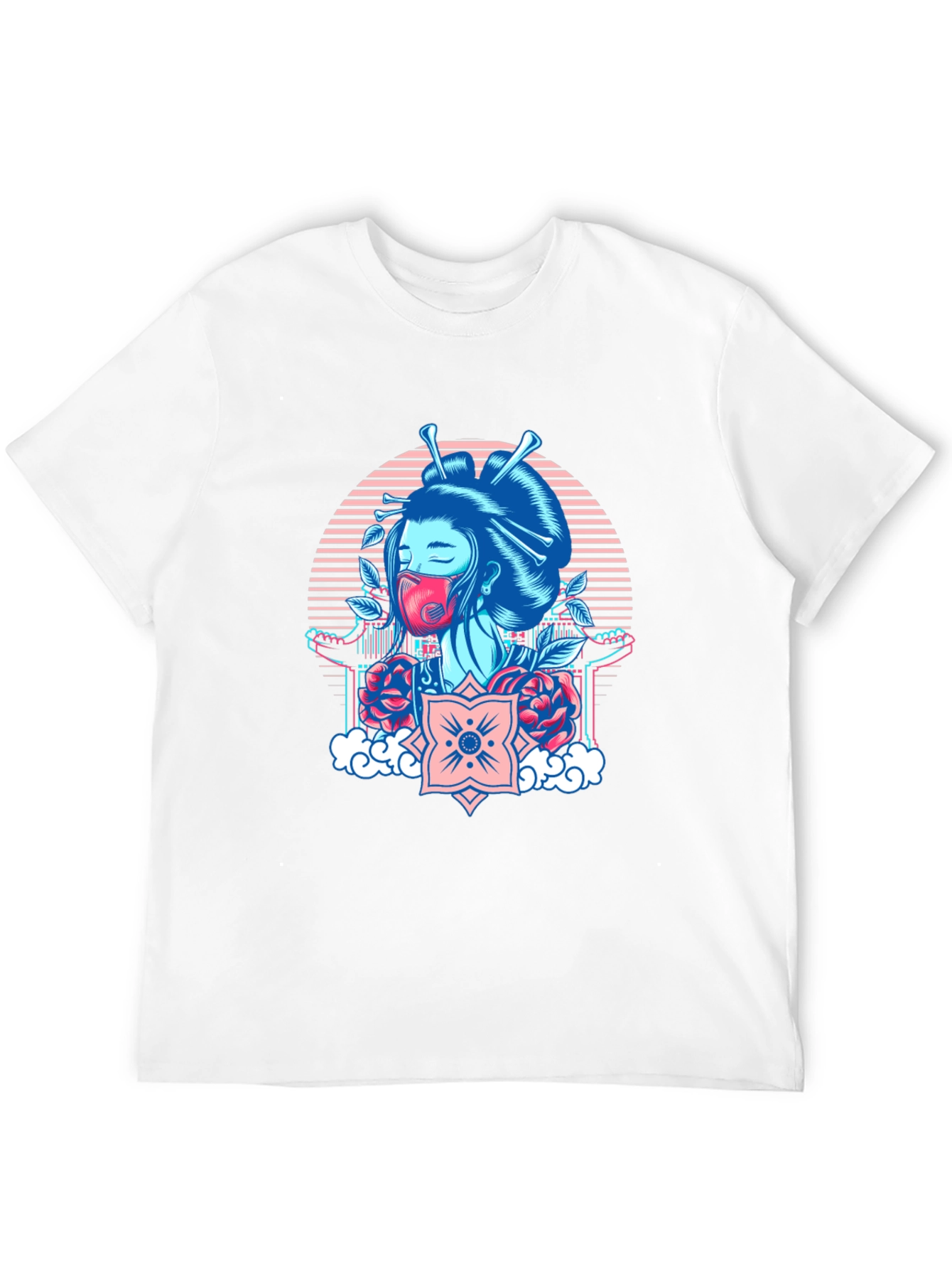 Geisha Mask Graphic Tee