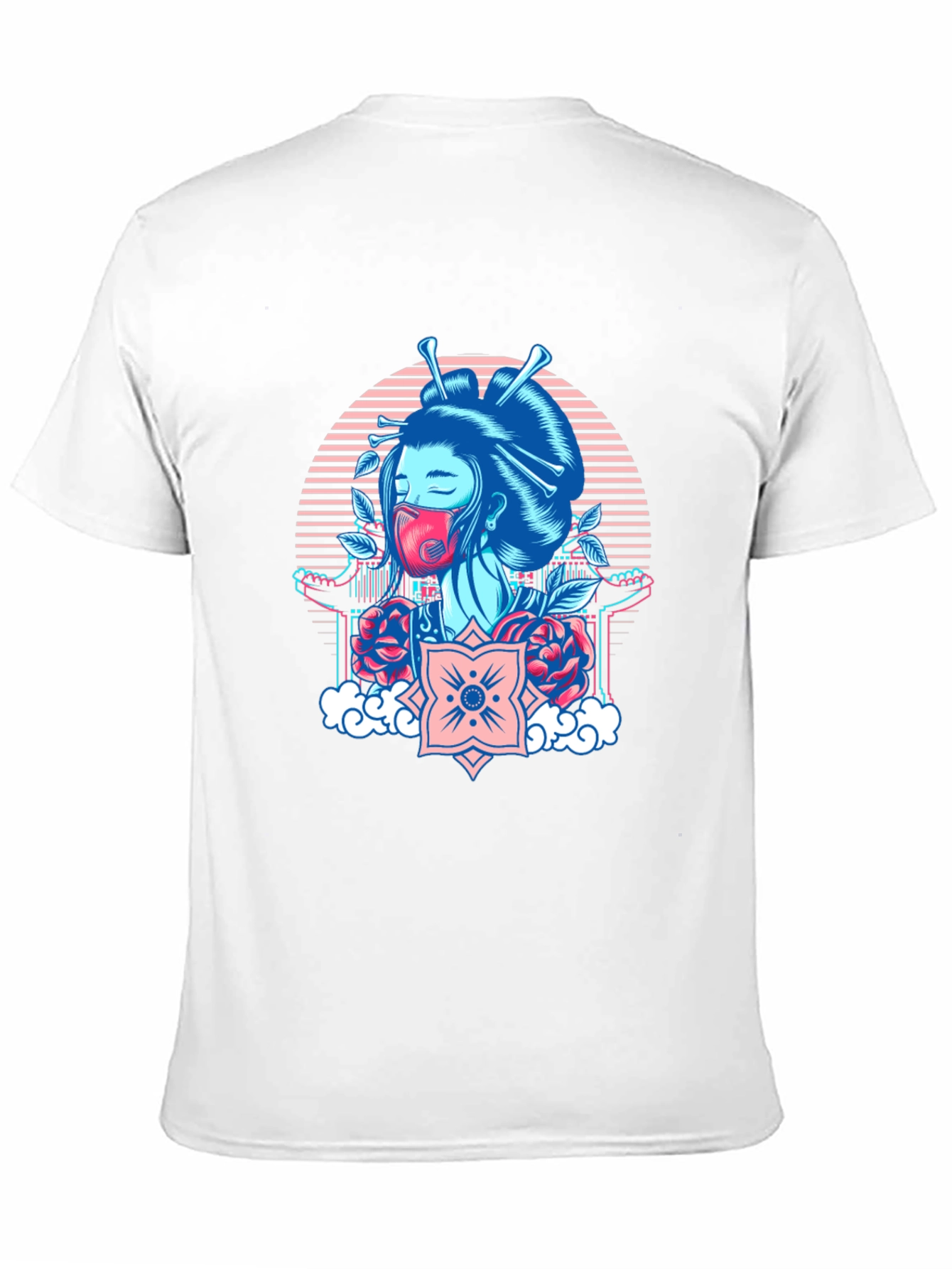 Geisha Mask Graphic Tee