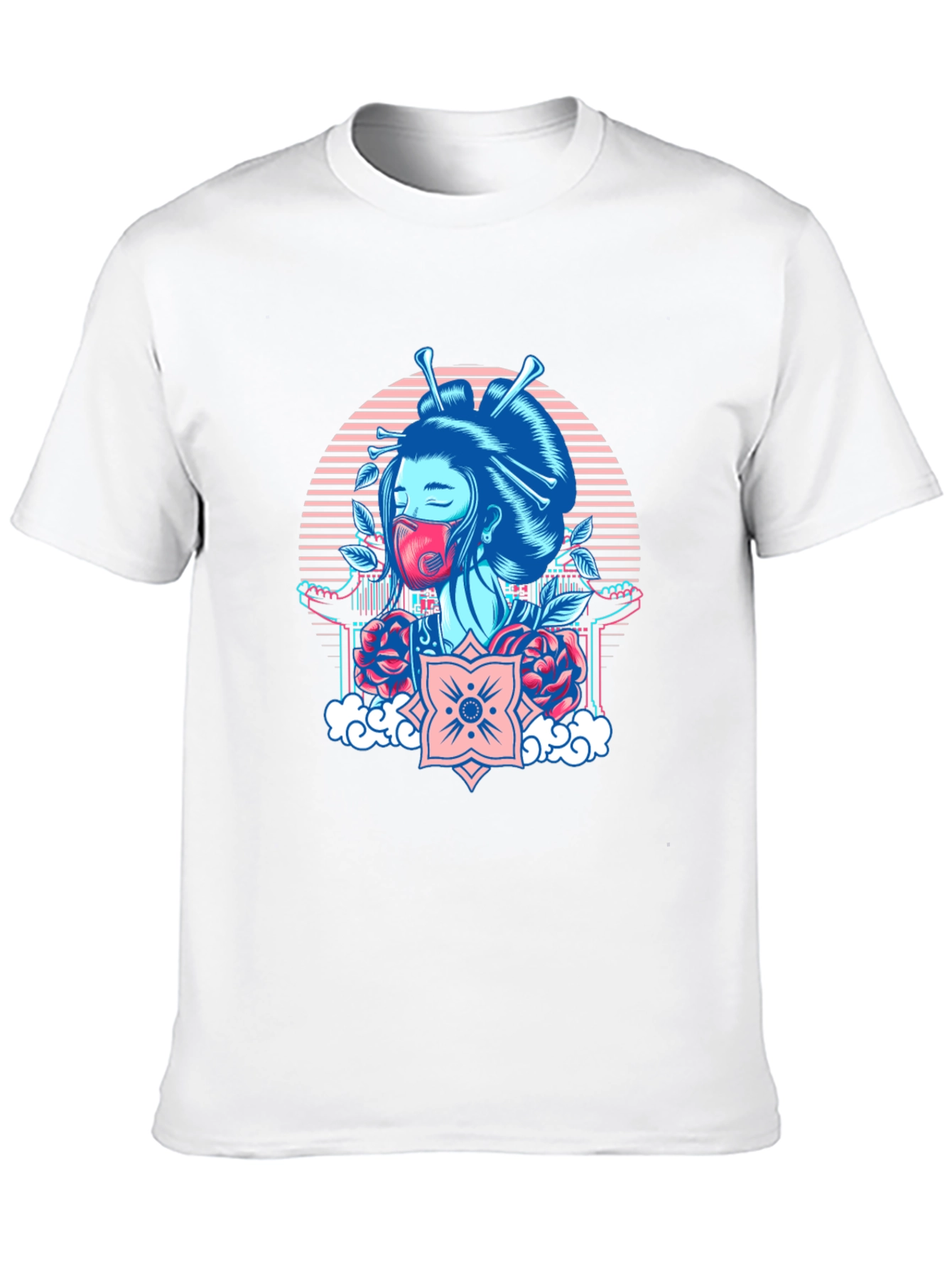 Geisha Mask Graphic Tee