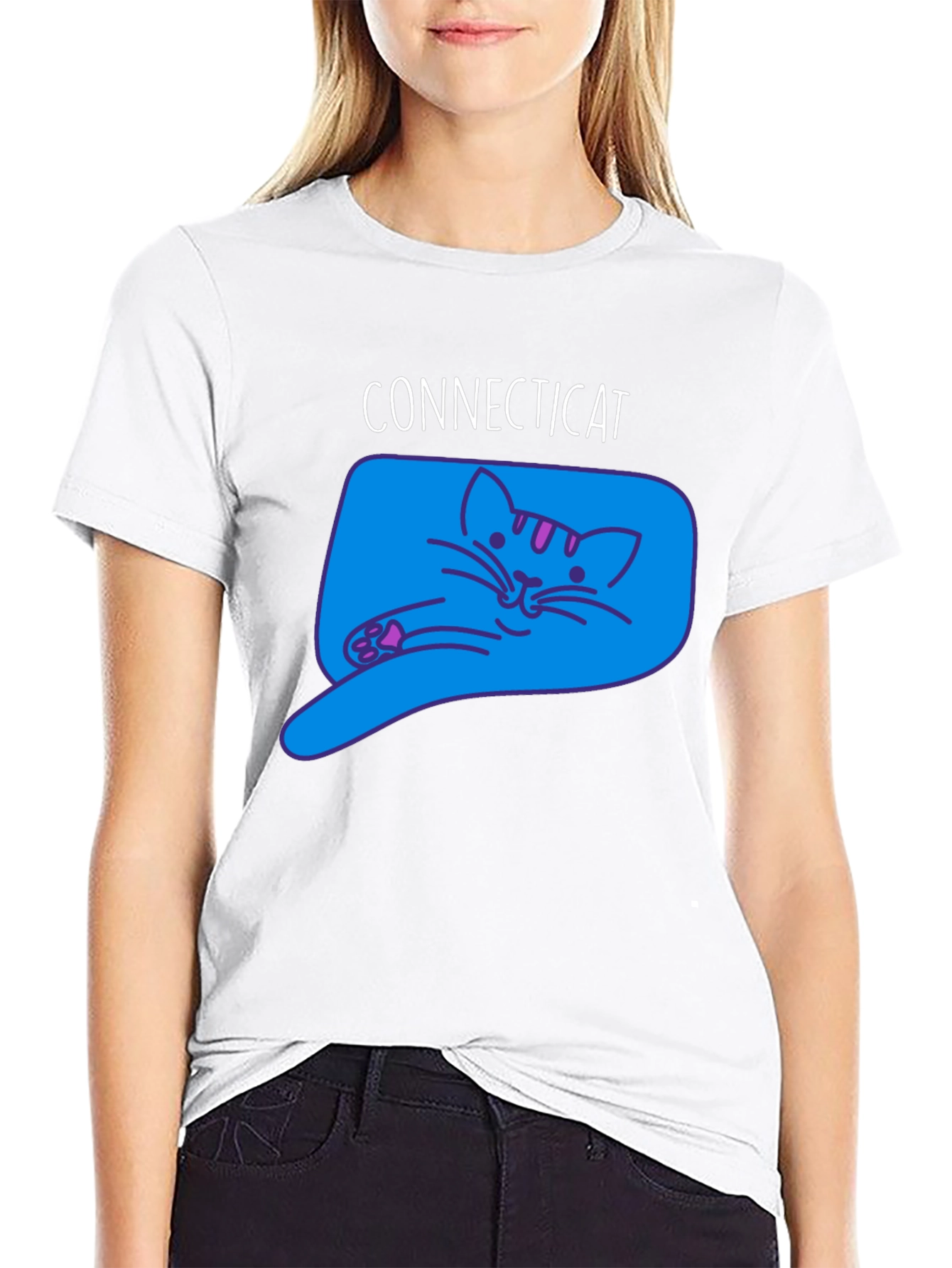 Connecticat T-Shirt - Novelty Cat Lover Tee