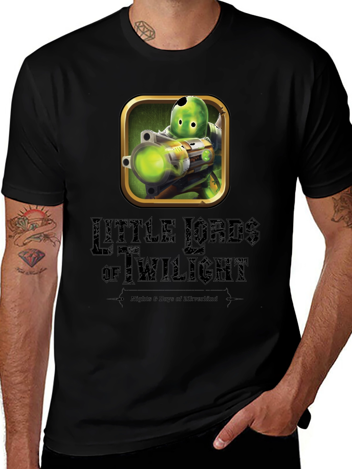 Little Lords of Twilight Black T-Shirt