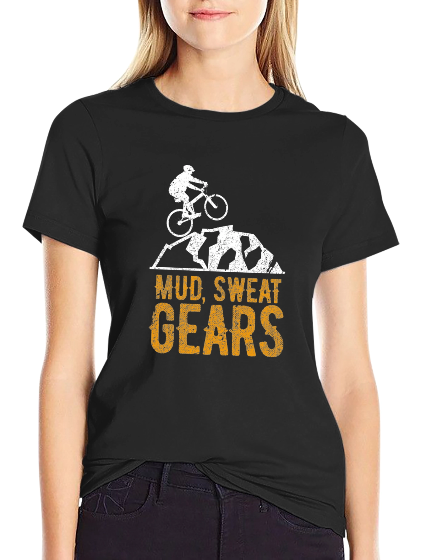 Mud Sweat Gears Mountain Biking T-Shirt