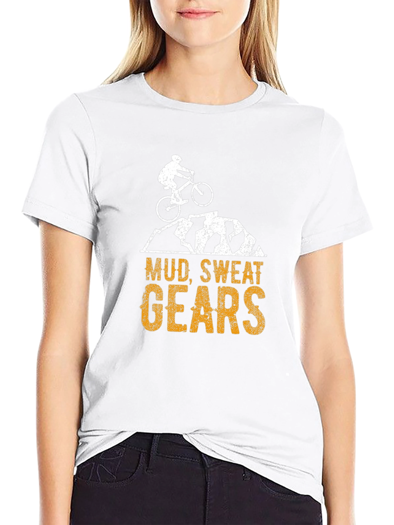 Mud Sweat Gears Mountain Biking T-Shirt