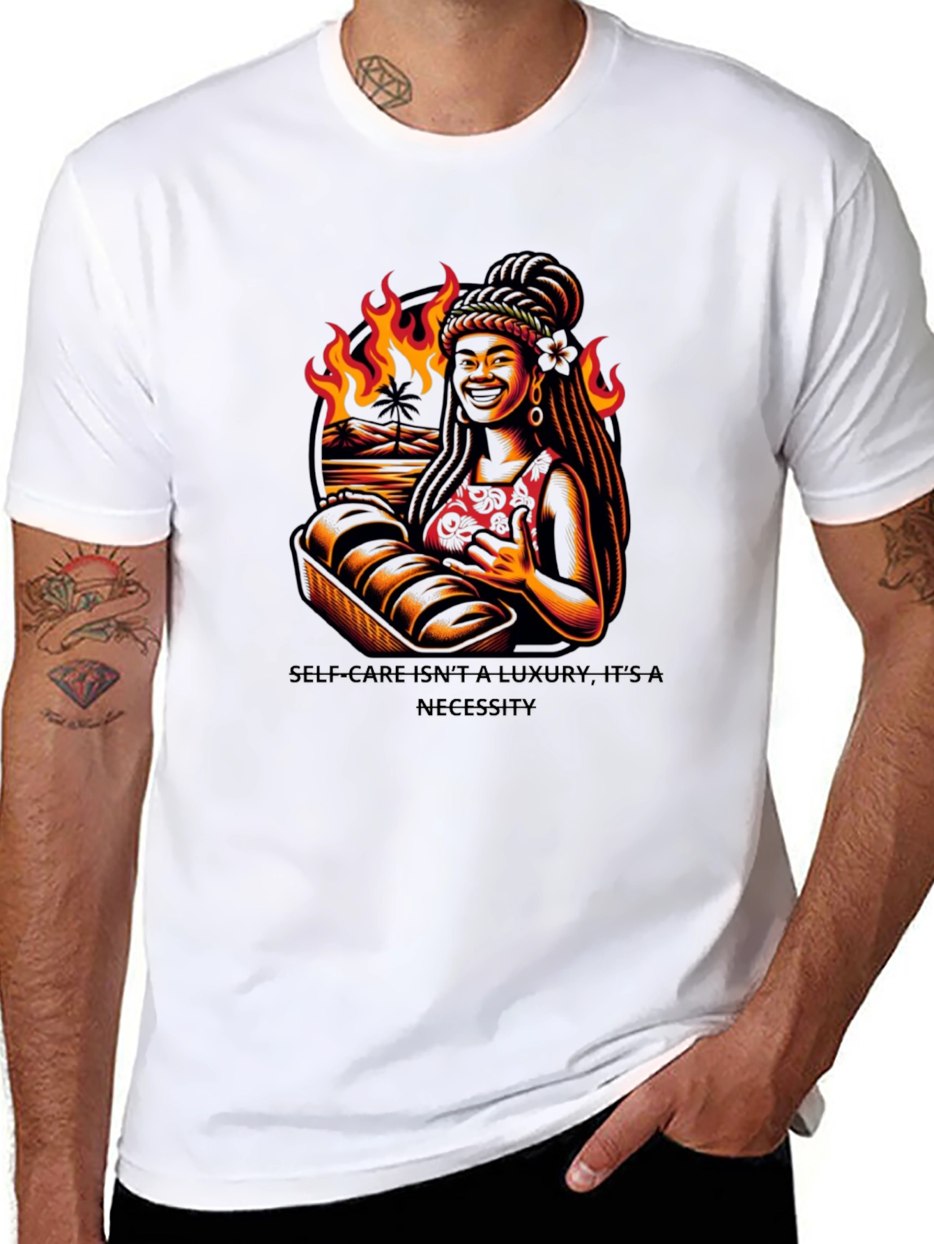 Self-Care Necessity Graphic Tee