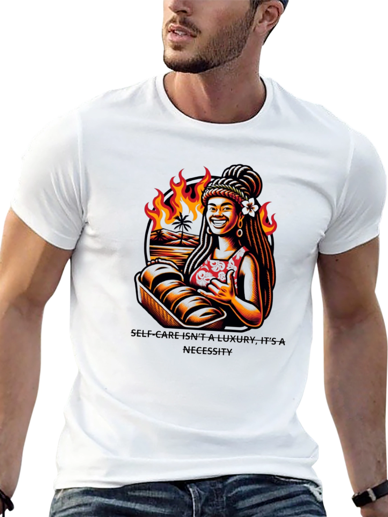 Self-Care Necessity Graphic Tee