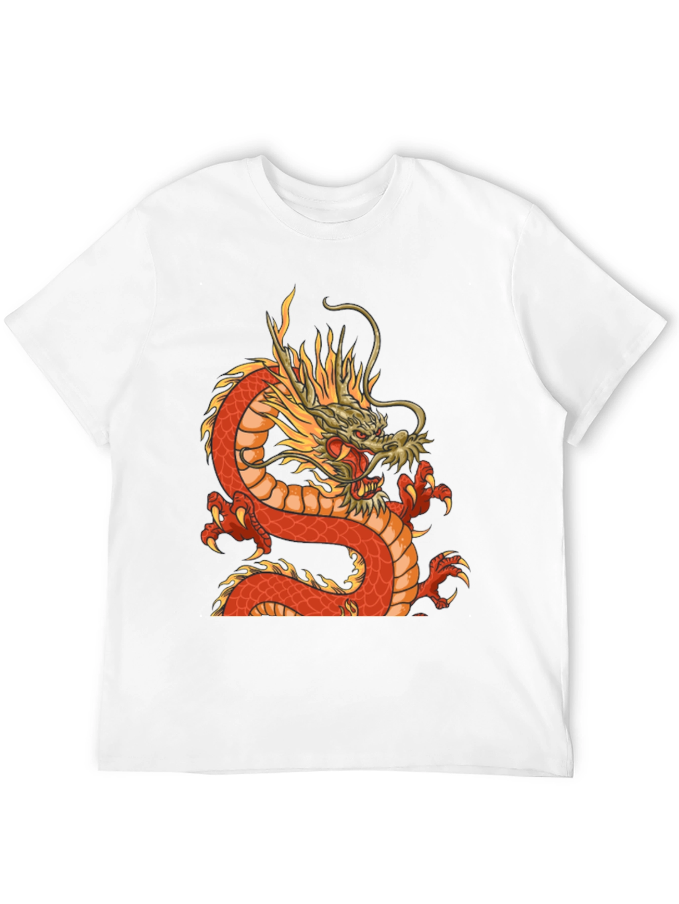 Dragon Graphic Tee - Black T-Shirt
