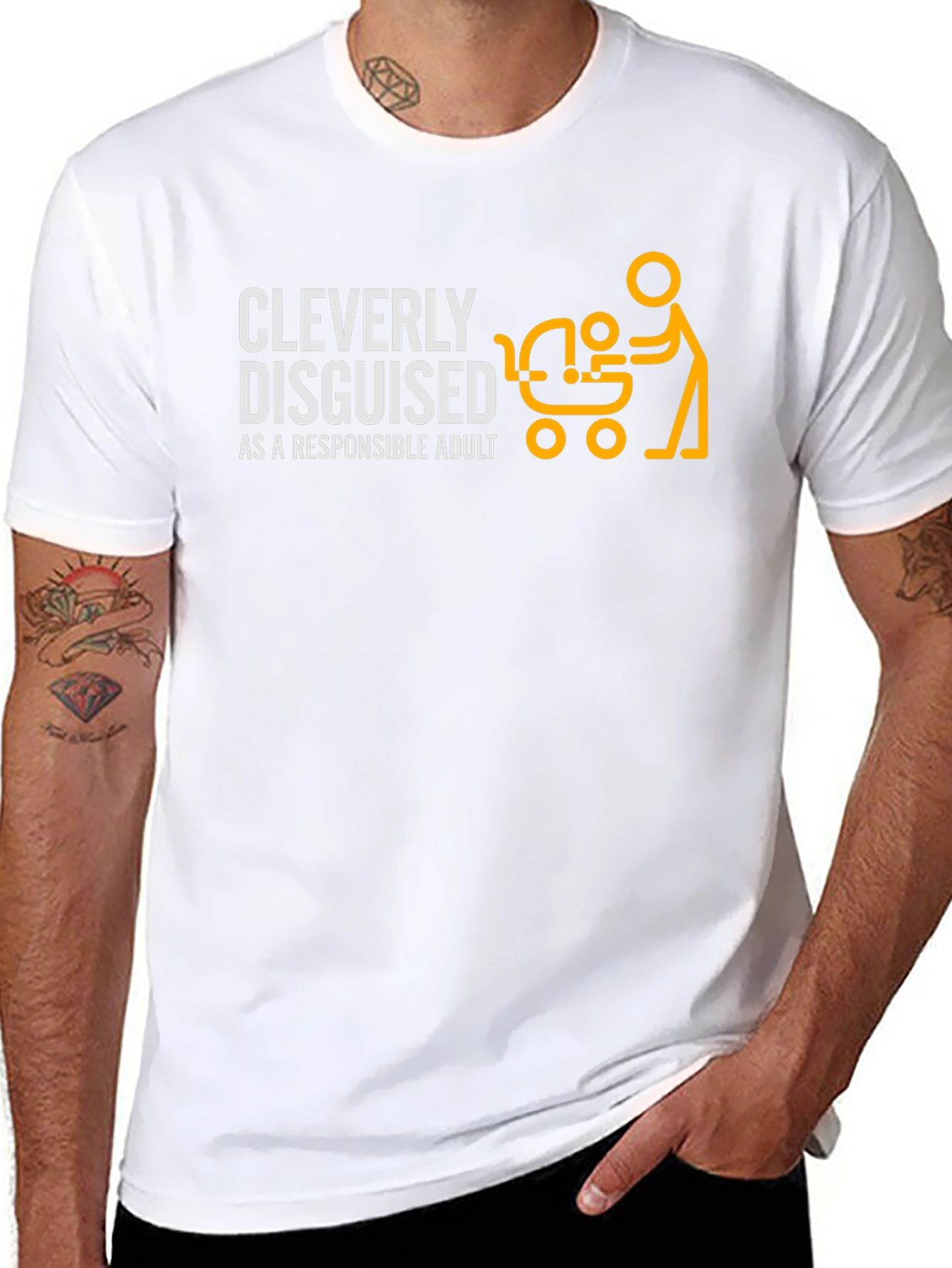 Cleverly Disguised Adult T-Shirt