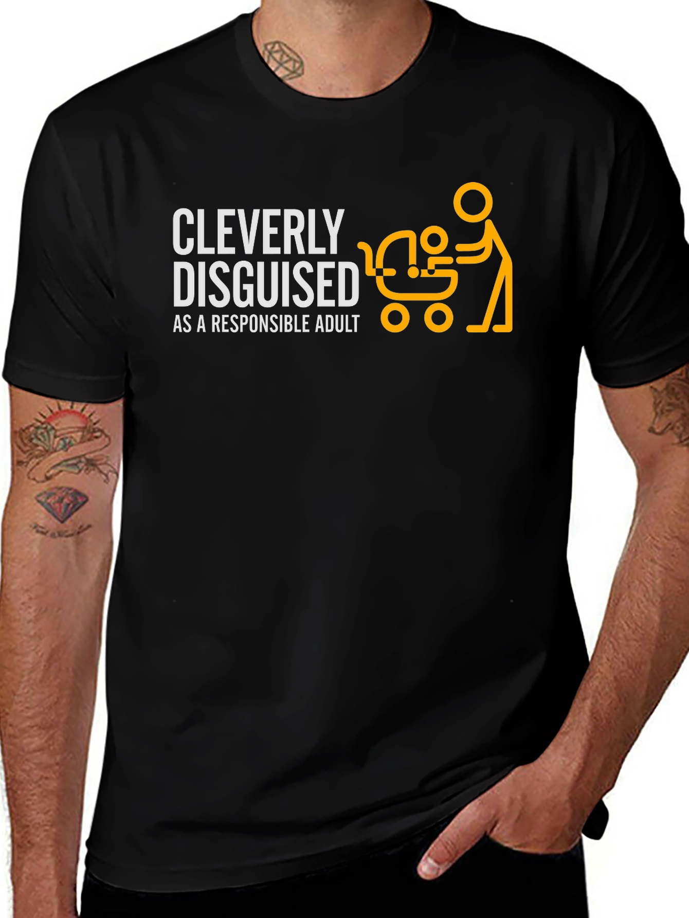 Cleverly Disguised Adult T-Shirt
