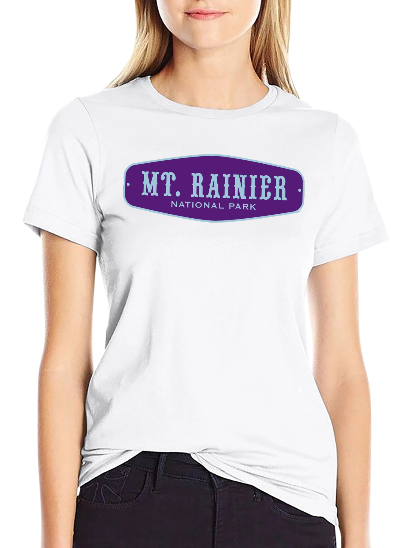 Mt. Rainier National Park Graphic T-Shirt