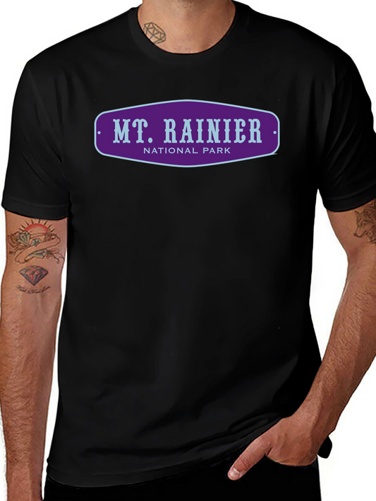 Mt. Rainier National Park Graphic T-Shirt