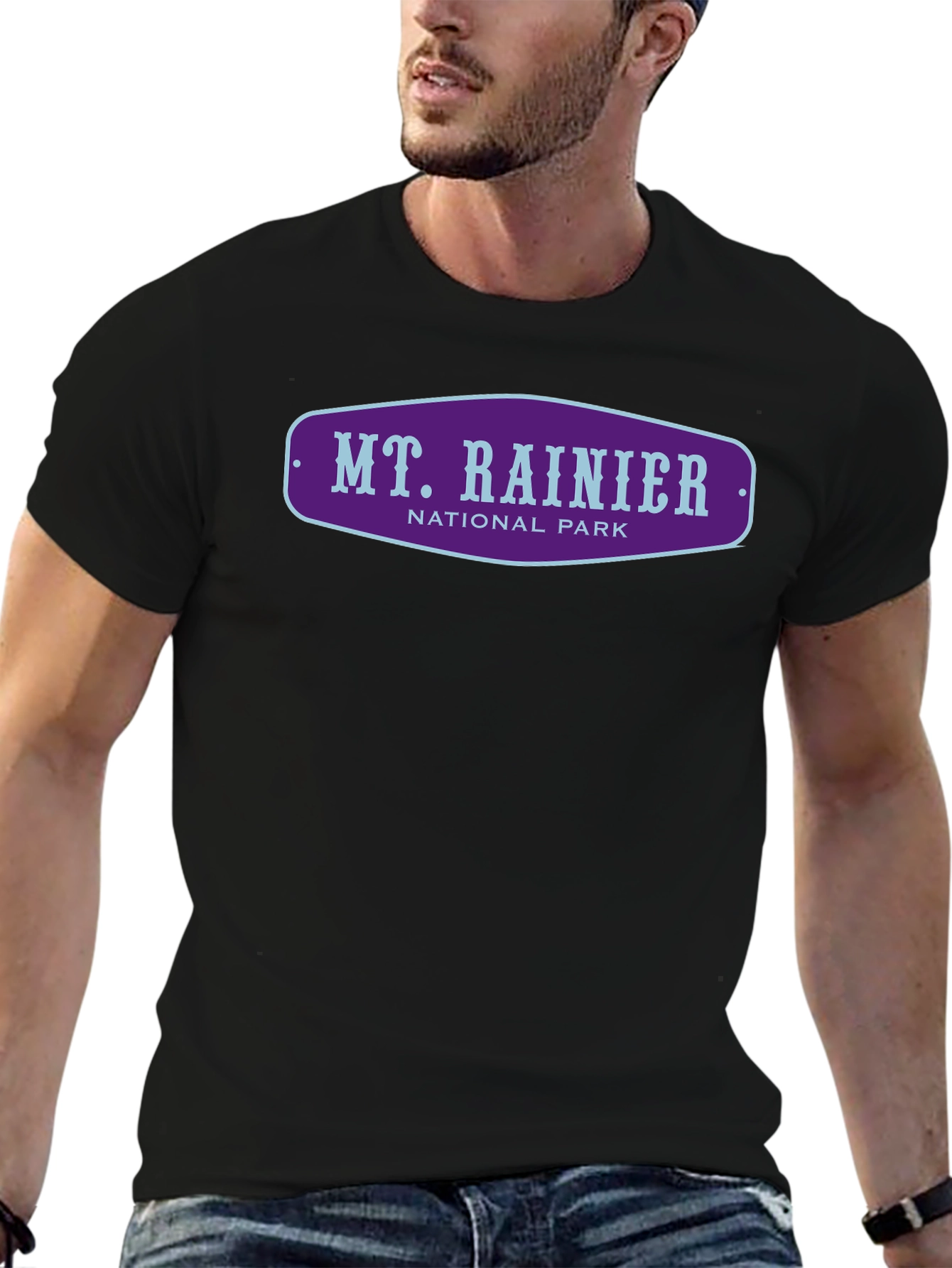 Mt. Rainier National Park Graphic T-Shirt